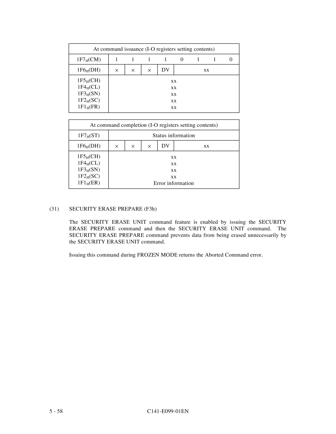 Fujitsu MPF3XXXAT manual 