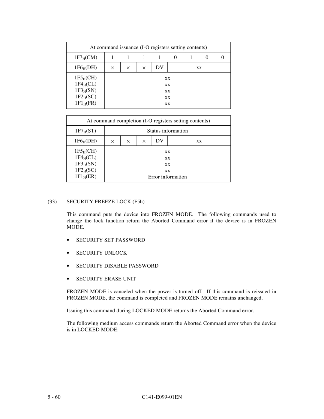 Fujitsu MPF3XXXAT manual 