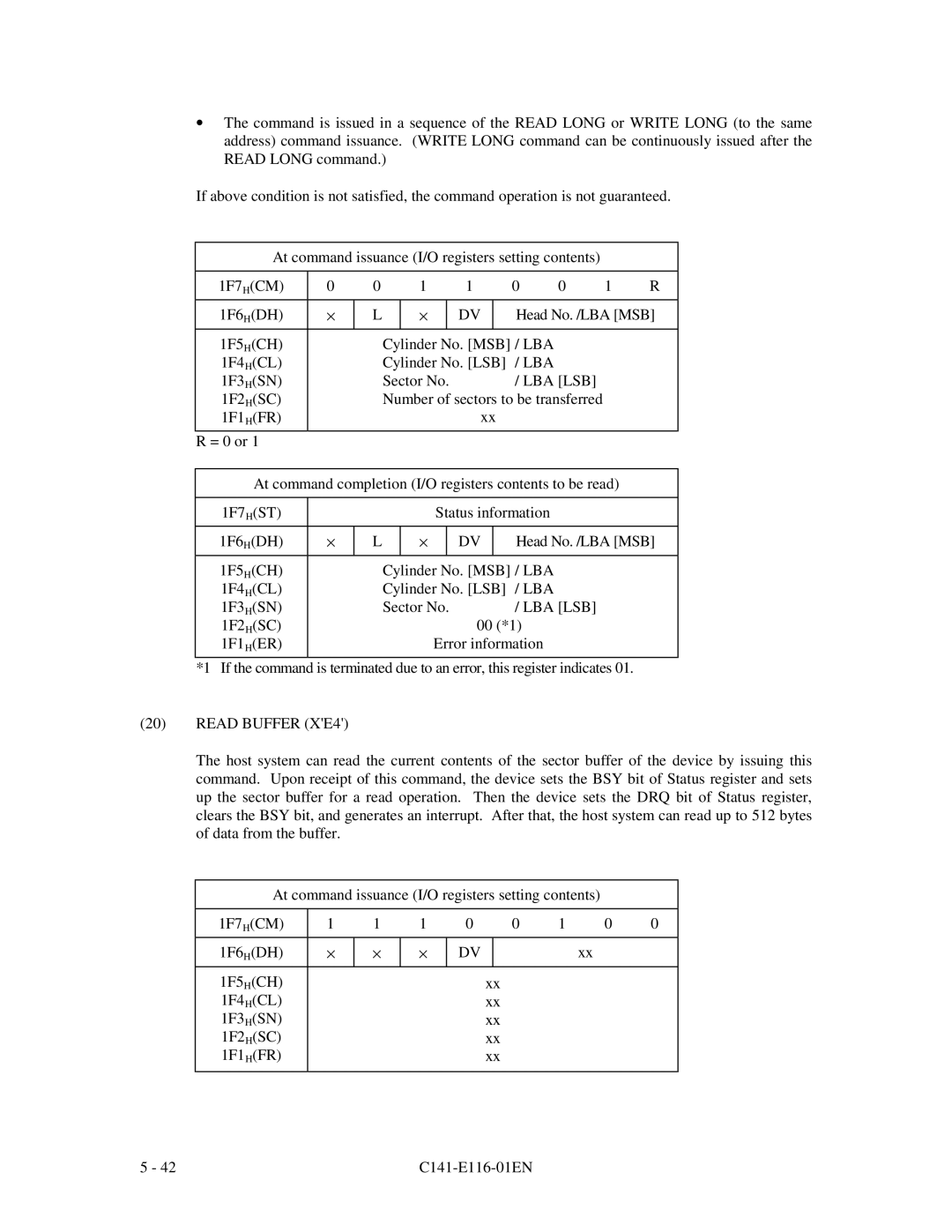 Fujitsu MPG3XXXAH-E manual Lba 