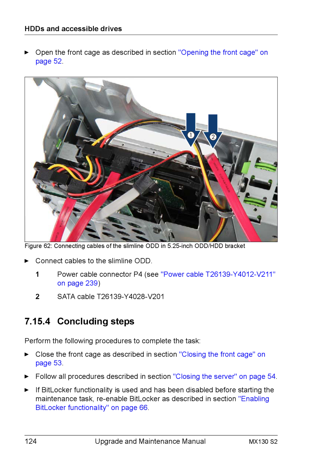 Fujitsu MX130 S2 manual Concluding steps 