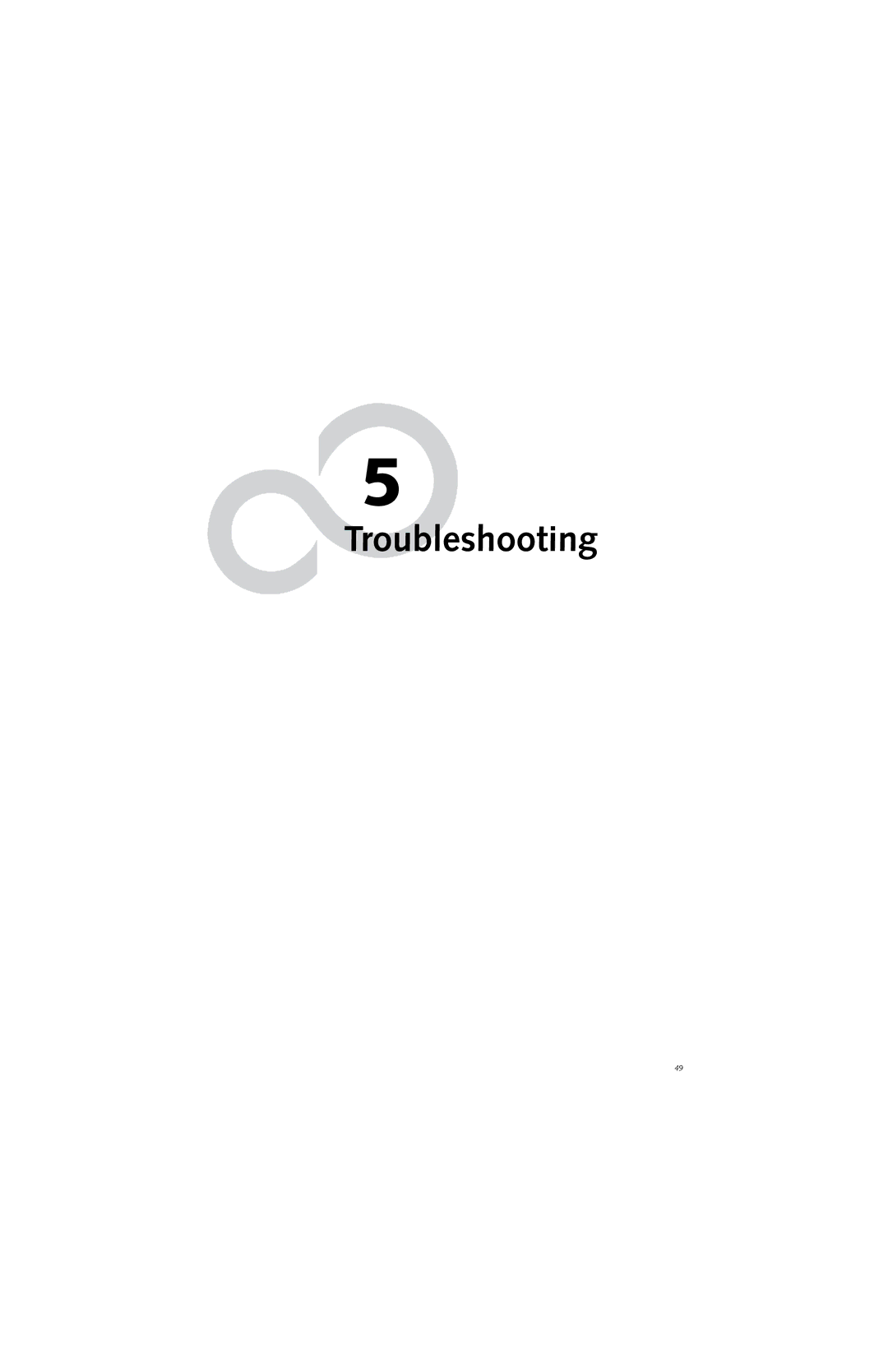 Fujitsu N6400 manual Troubleshooting 