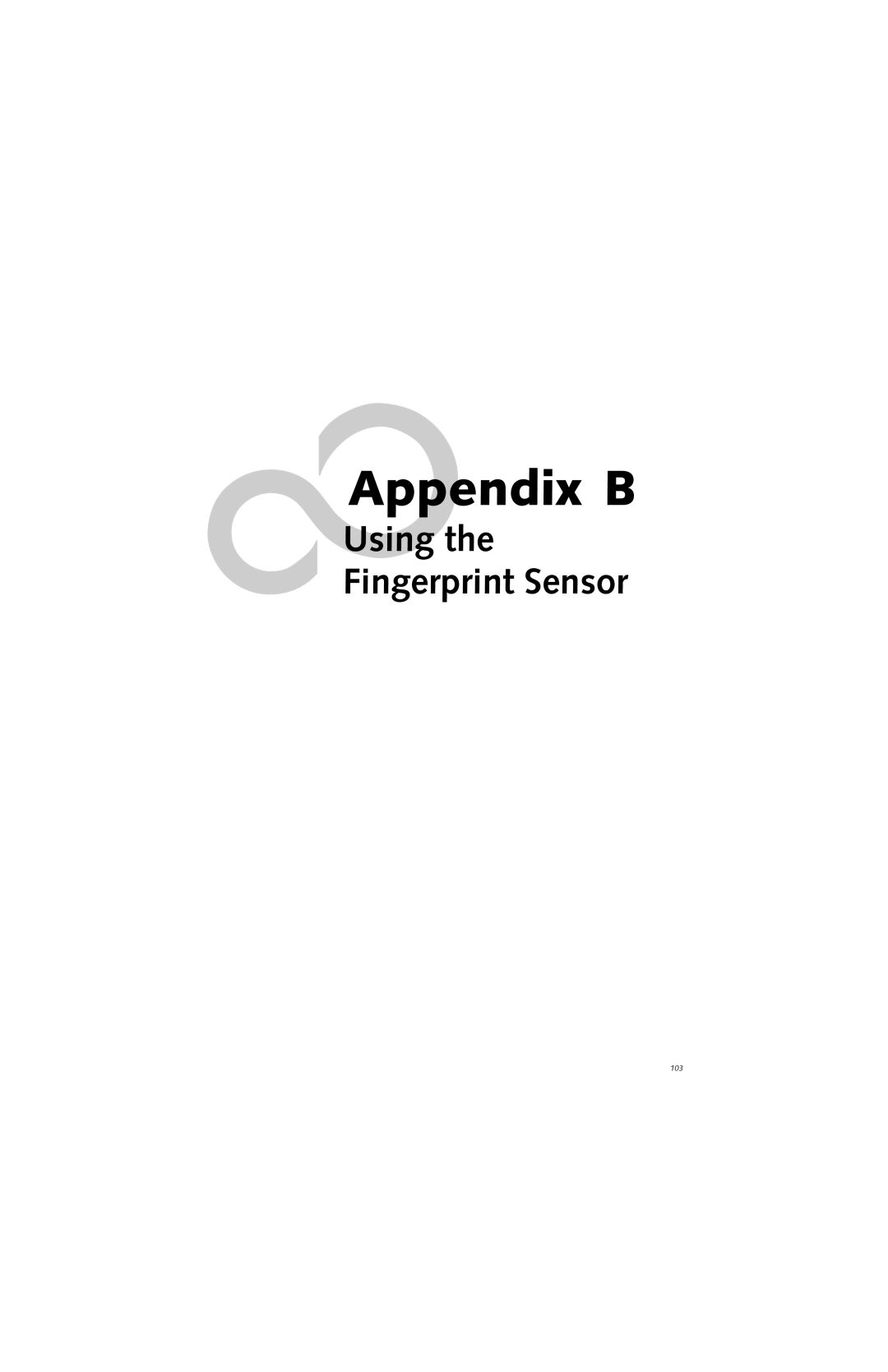 Fujitsu N6420 manual Appendix B 