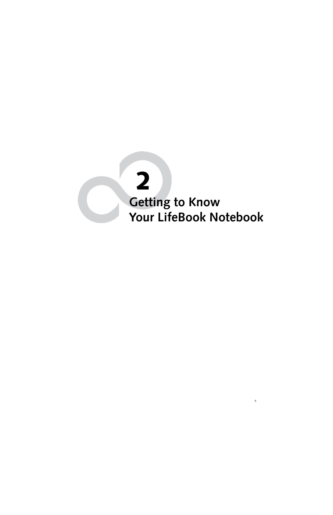 Fujitsu N6420 manual Getting to Know Your LifeBook Notebook 