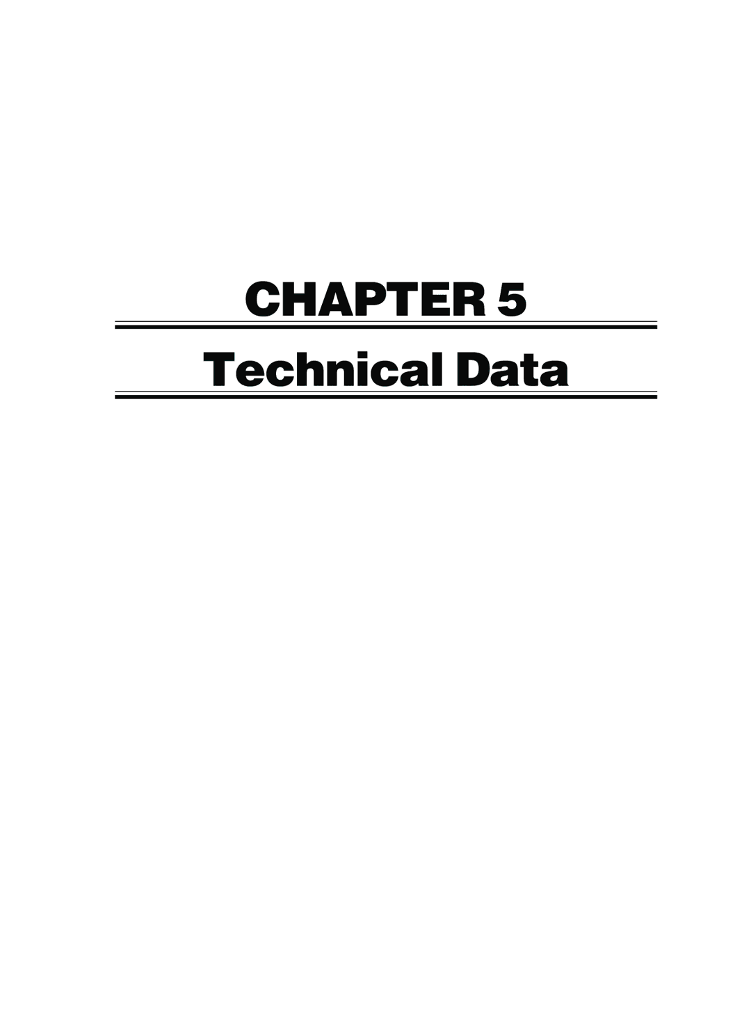 Fujitsu P300 user manual Technical Data 