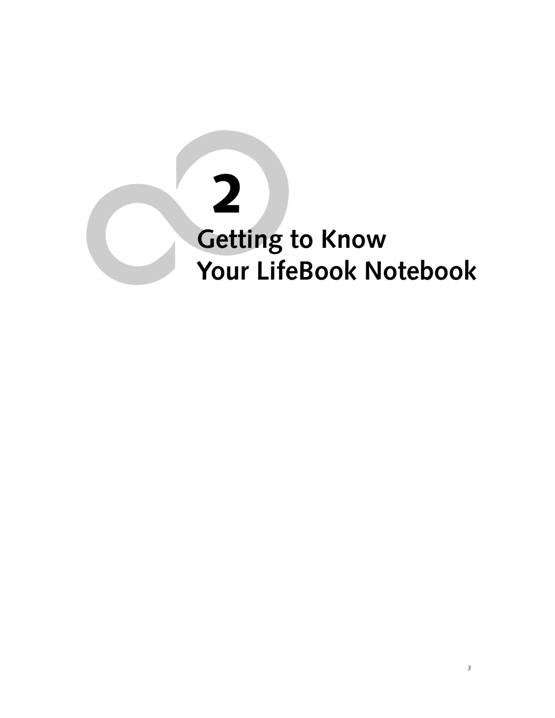 Fujitsu P7230 manual Getting to Know Your LifeBook Notebook 