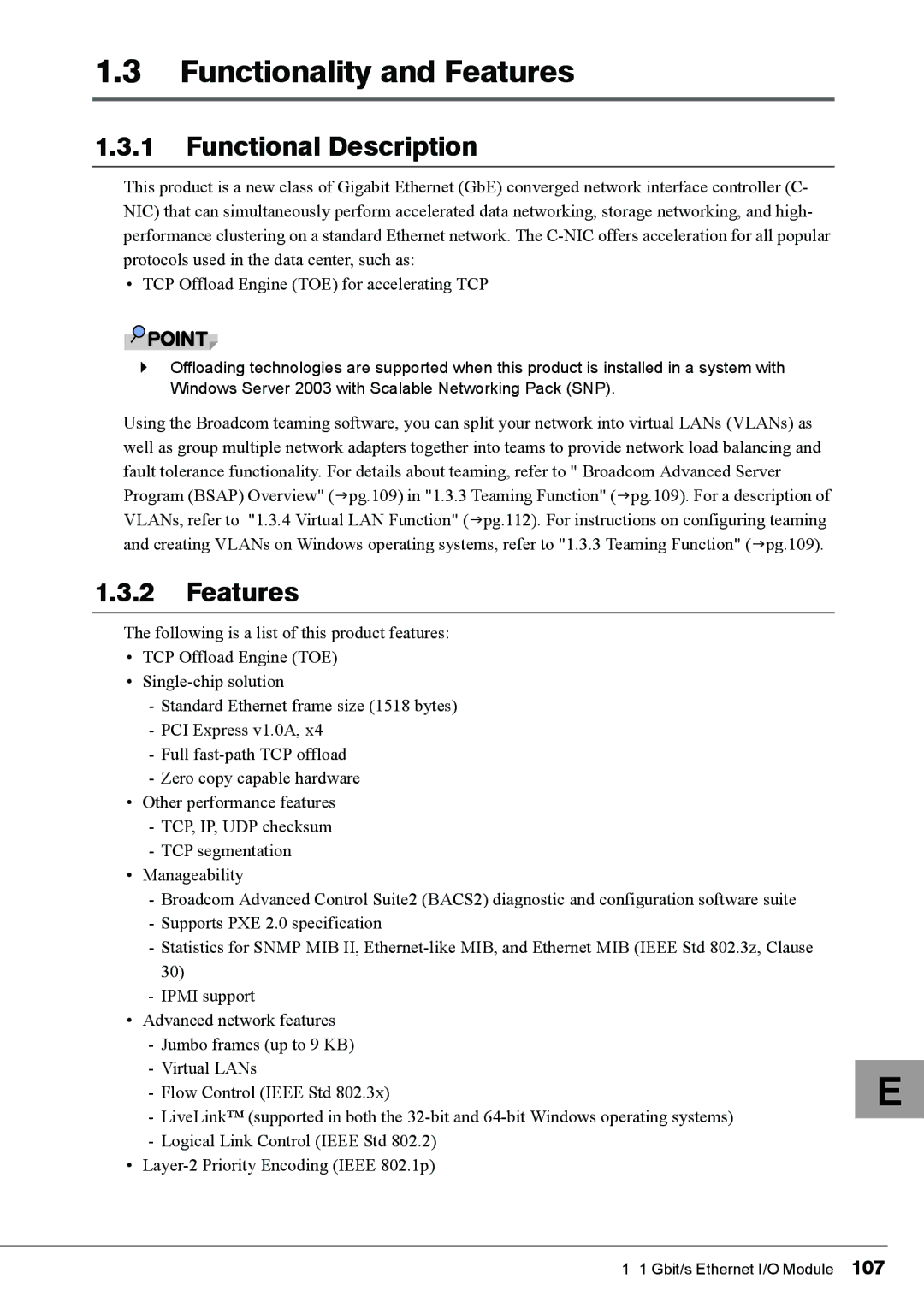 Fujitsu PG-FCS102, PG-FCS103, BX620 manual Functionality and Features, Functional Description 