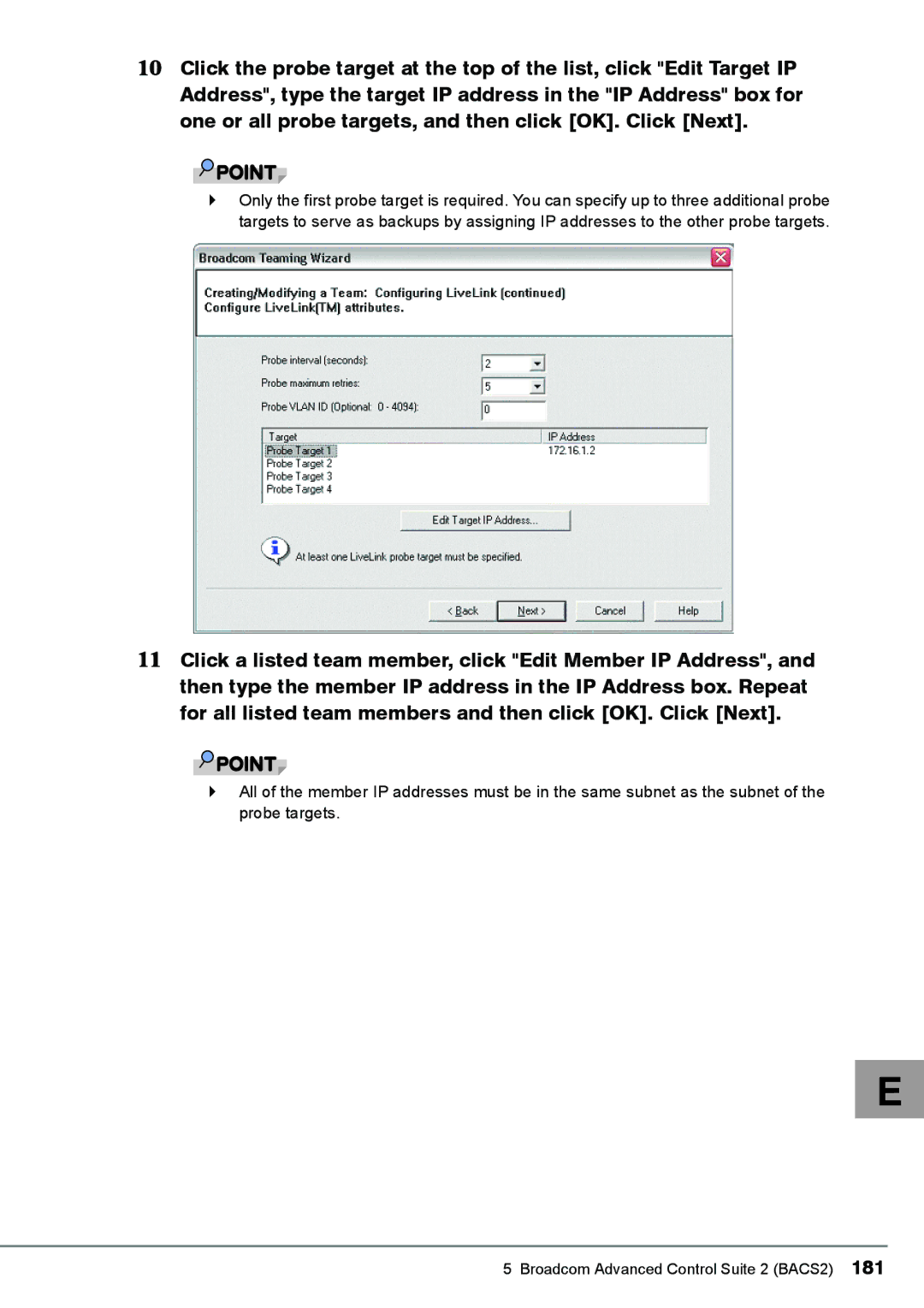 Fujitsu PG-FCS103, PG-FCS102, BX620 manual Broadcom Advanced Control Suite 2 BACS2 