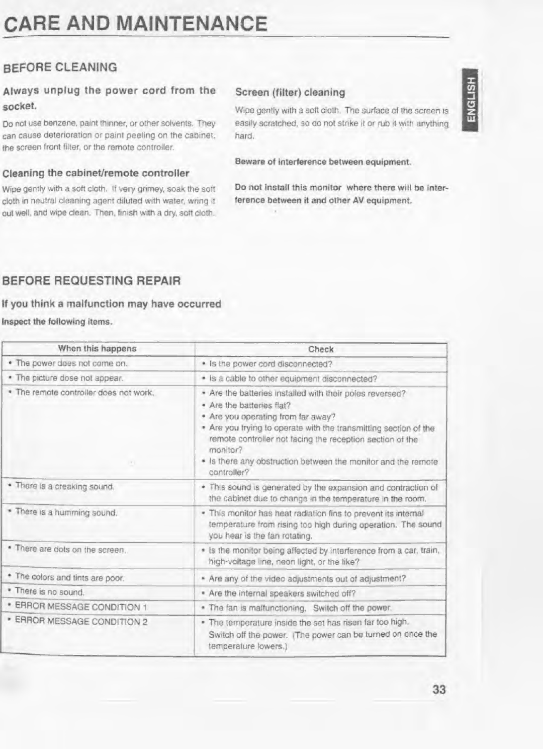 Fujitsu PLD-42U manual 