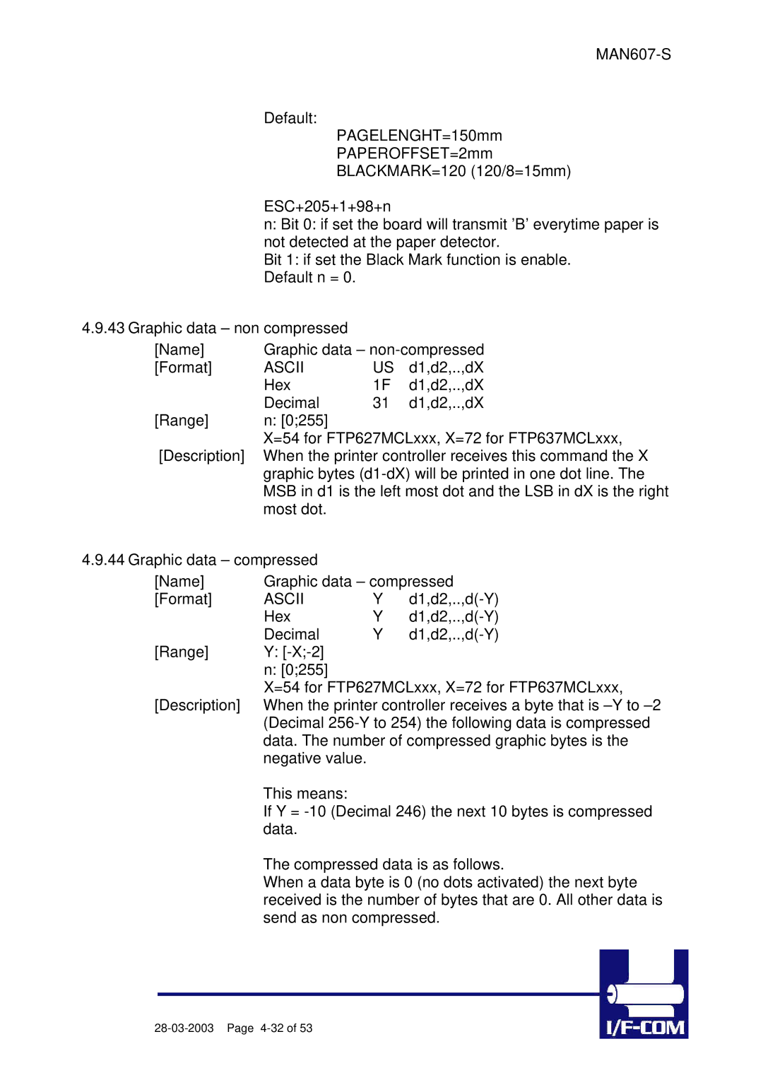 Fujitsu PRN607-S manual D1,d2,..,dX 