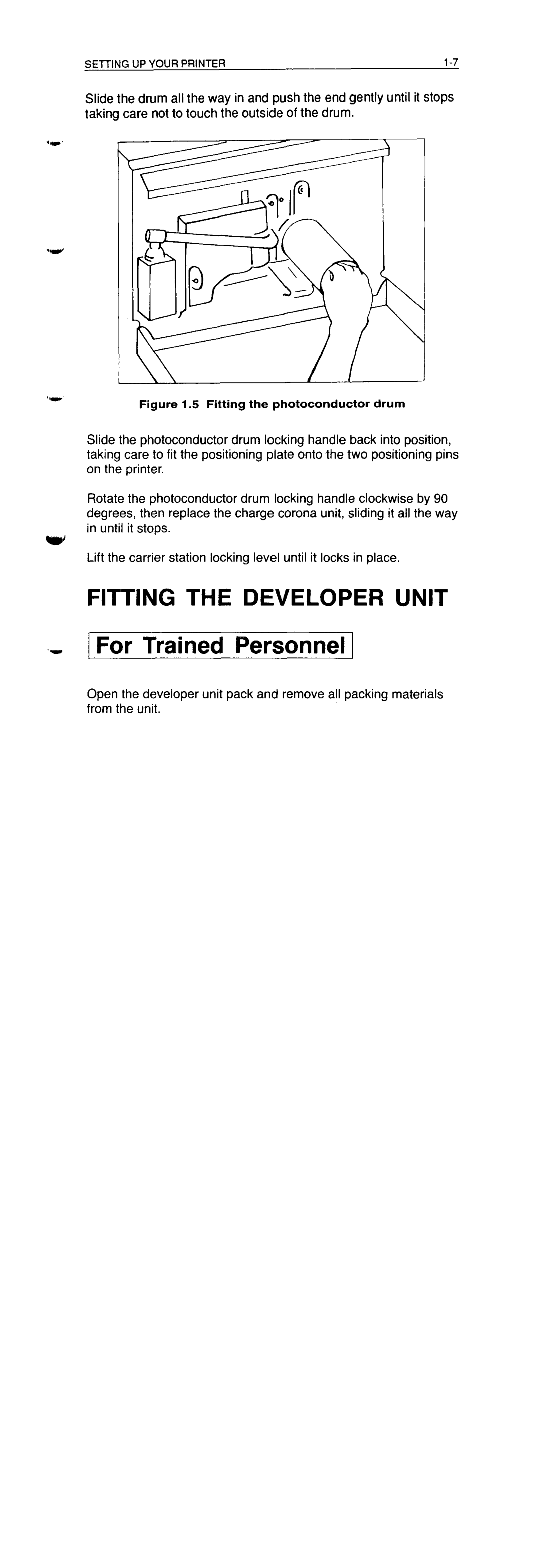 Fujitsu RX7300E manual 