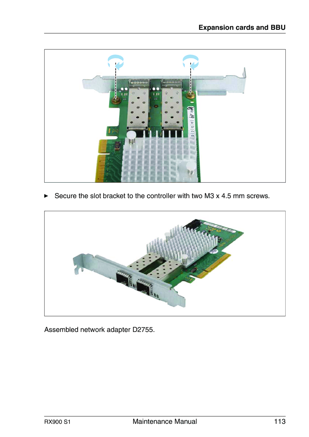 Fujitsu RX900 S1 manual Maintenance Manual 113 