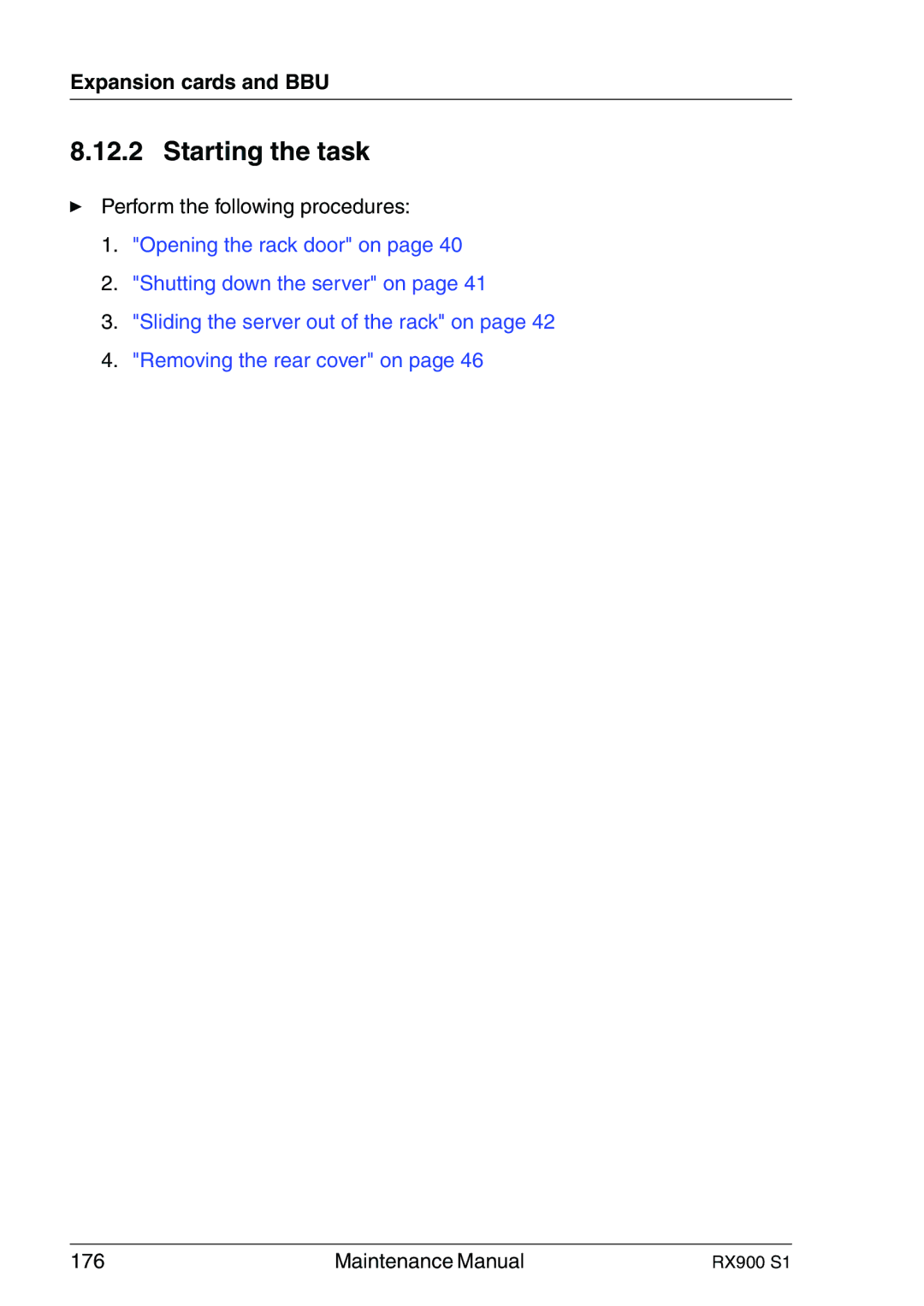 Fujitsu RX900 S1 manual Maintenance Manual 