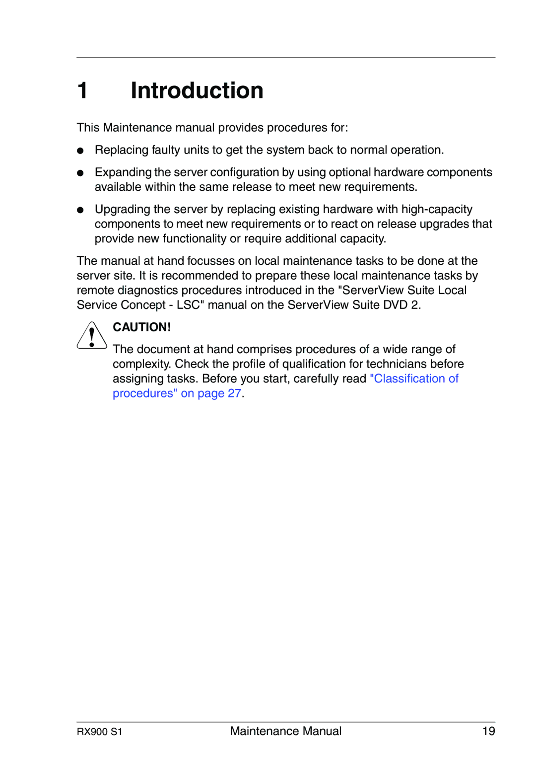 Fujitsu RX900 S1 manual Introduction 