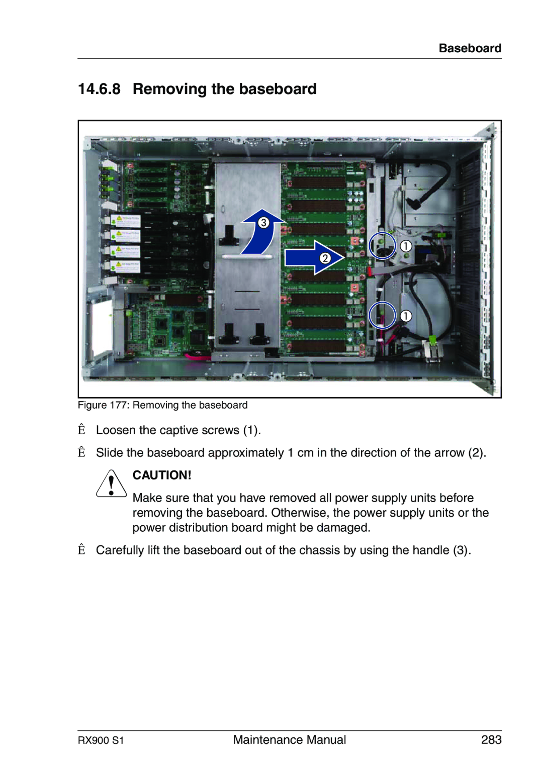 Fujitsu RX900 S1 manual Maintenance Manual 283 