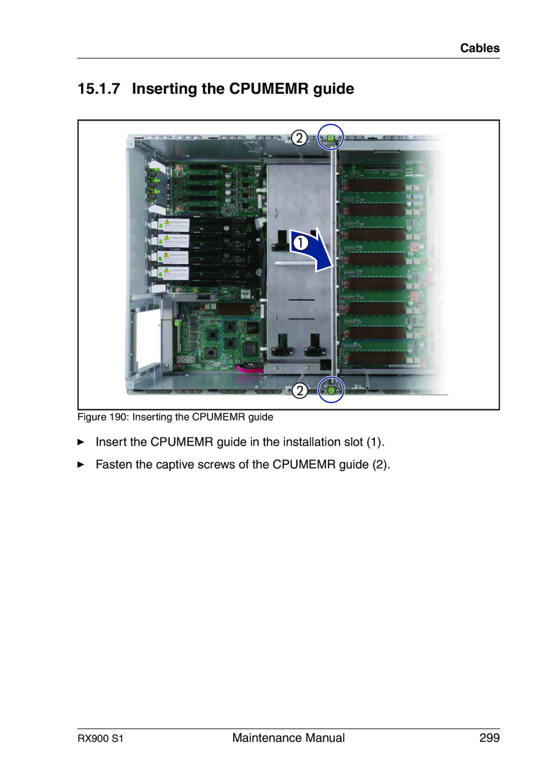 Fujitsu RX900 S1 manual Maintenance Manual 299 