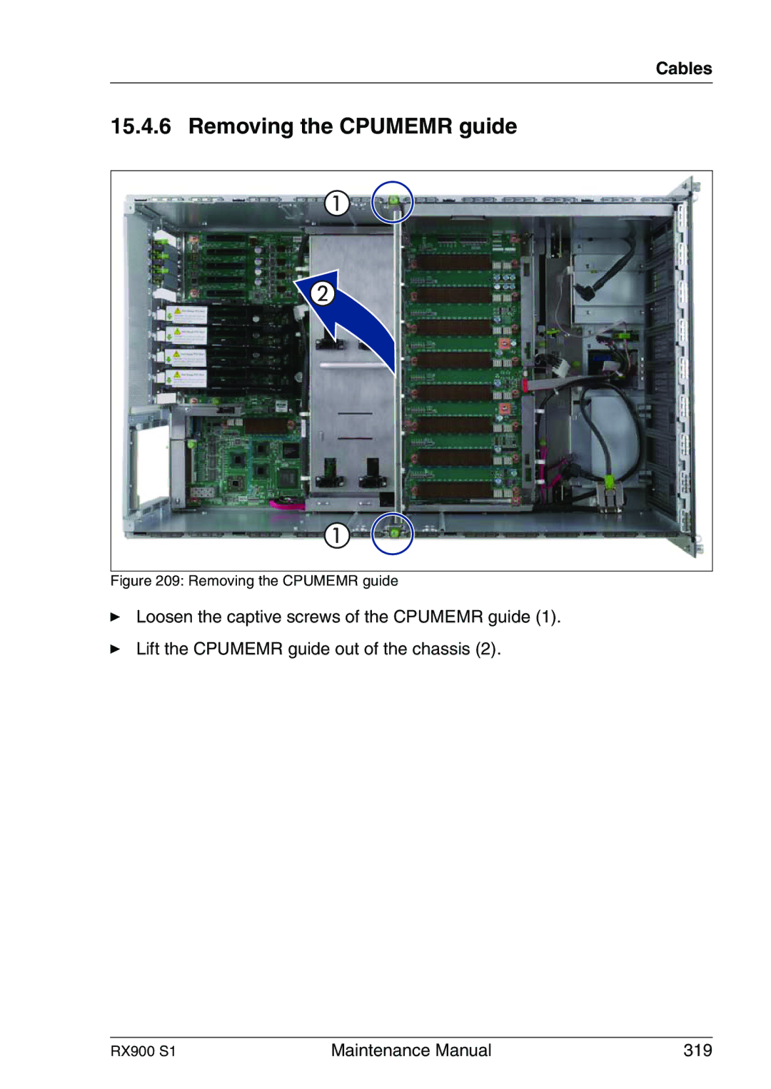 Fujitsu RX900 S1 manual Maintenance Manual 319 