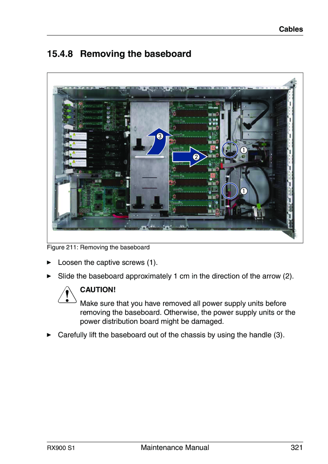 Fujitsu RX900 S1 manual Maintenance Manual 321 