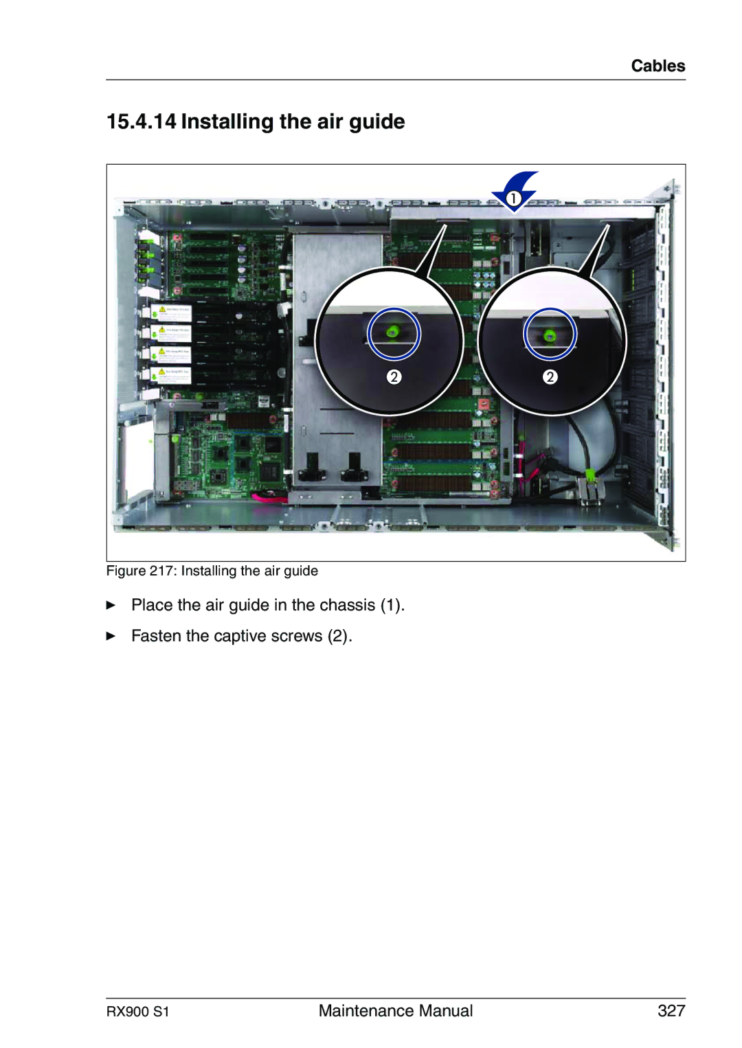 Fujitsu RX900 S1 manual Maintenance Manual 327 