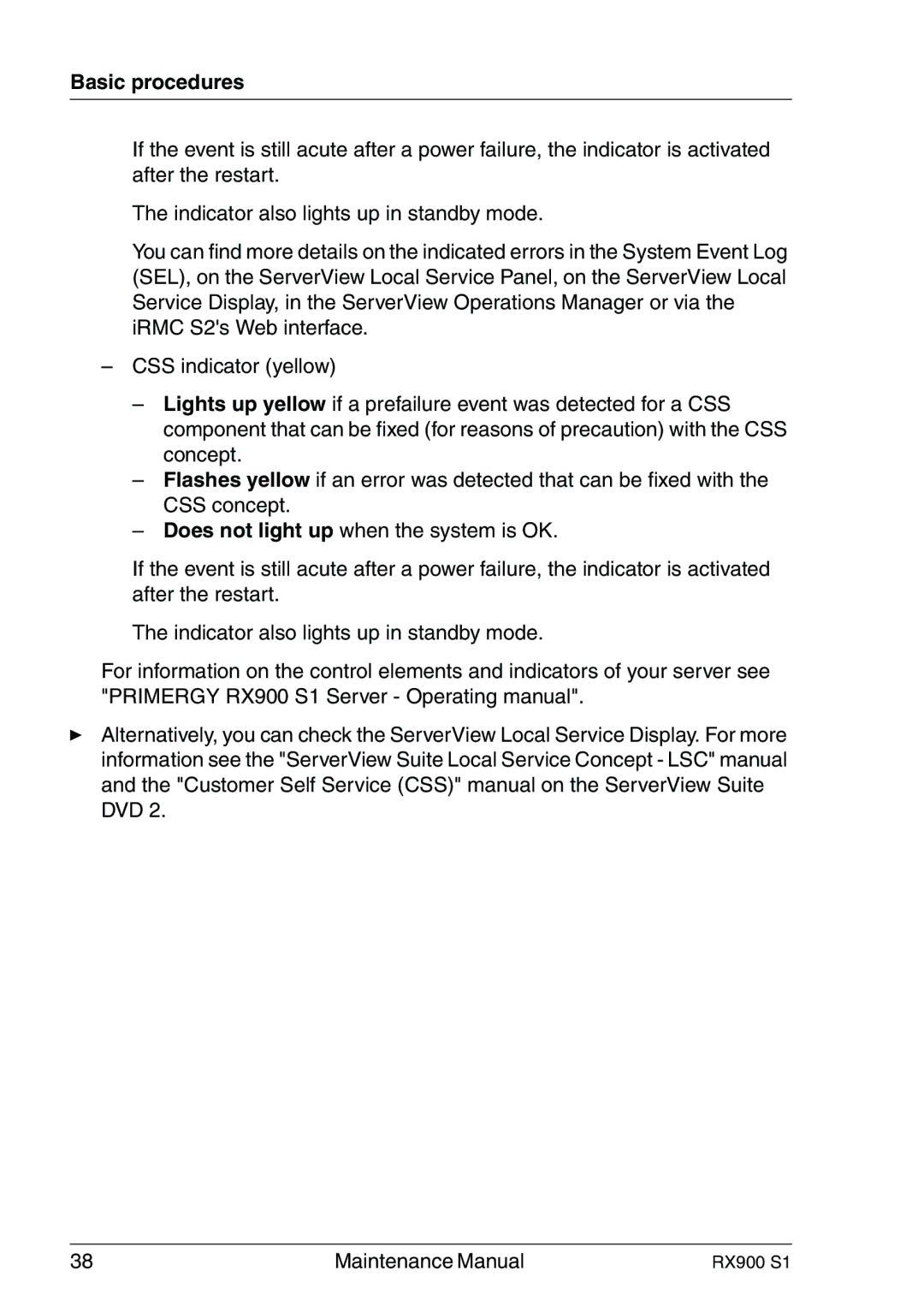 Fujitsu RX900 S1 manual Basic procedures 