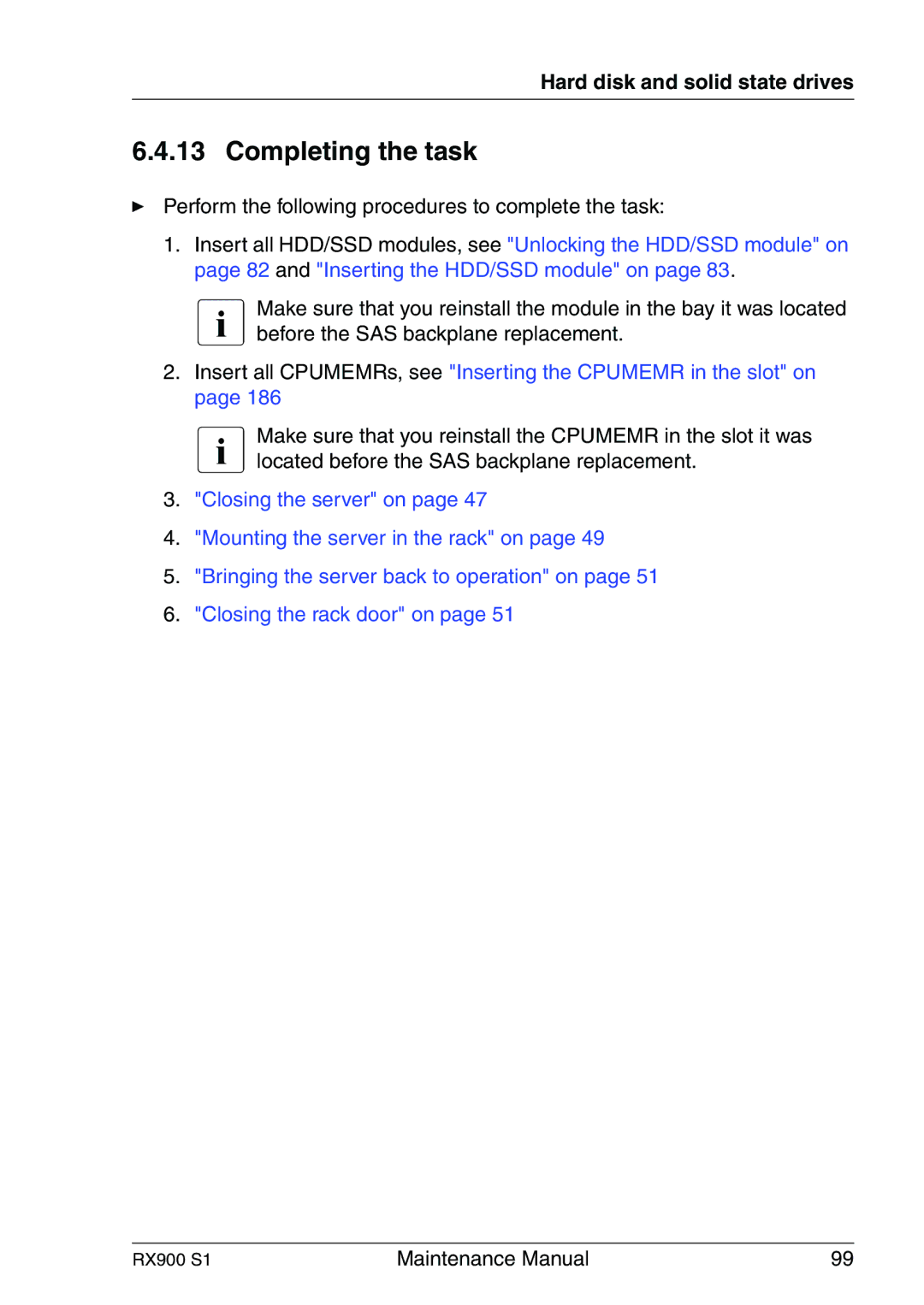 Fujitsu RX900 S1 manual Completing the task 