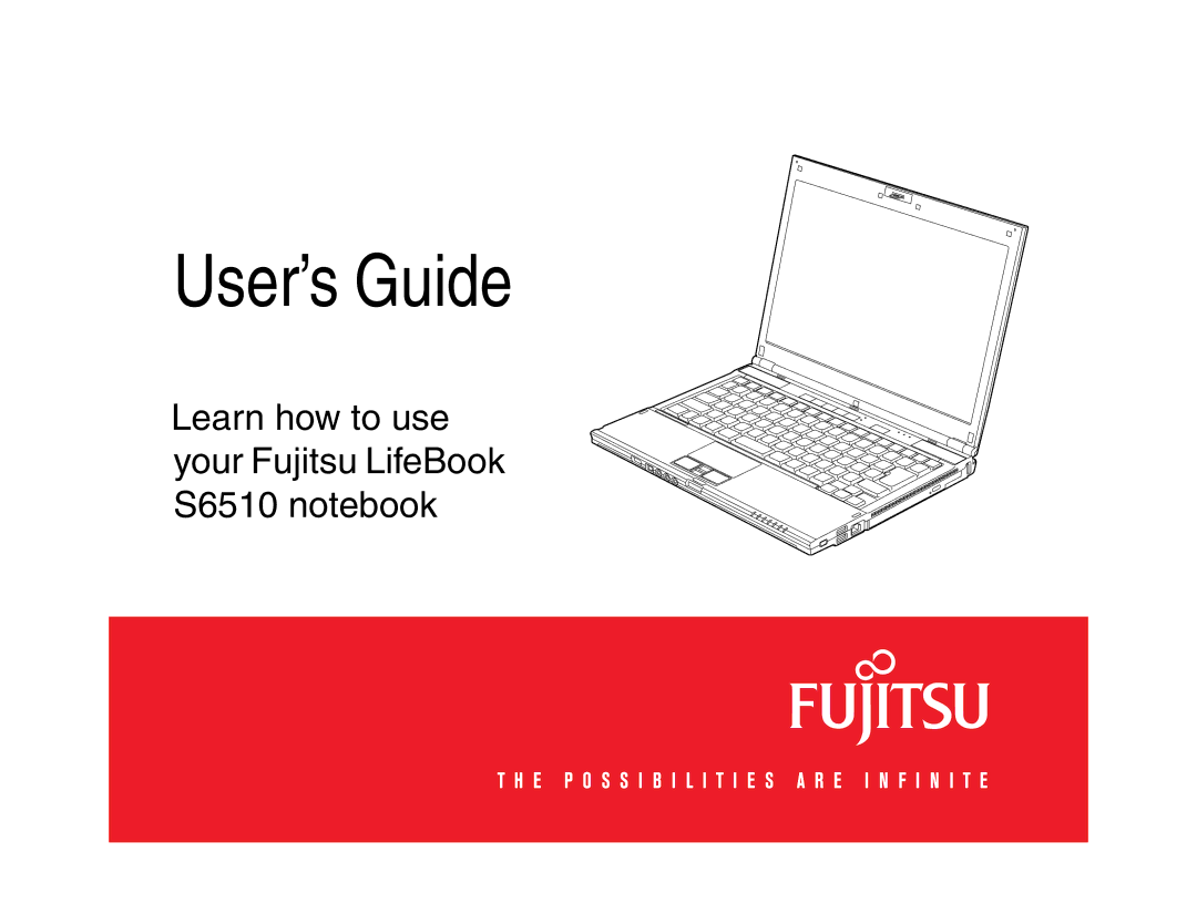 Fujitsu S6510 manual User’s Guide 