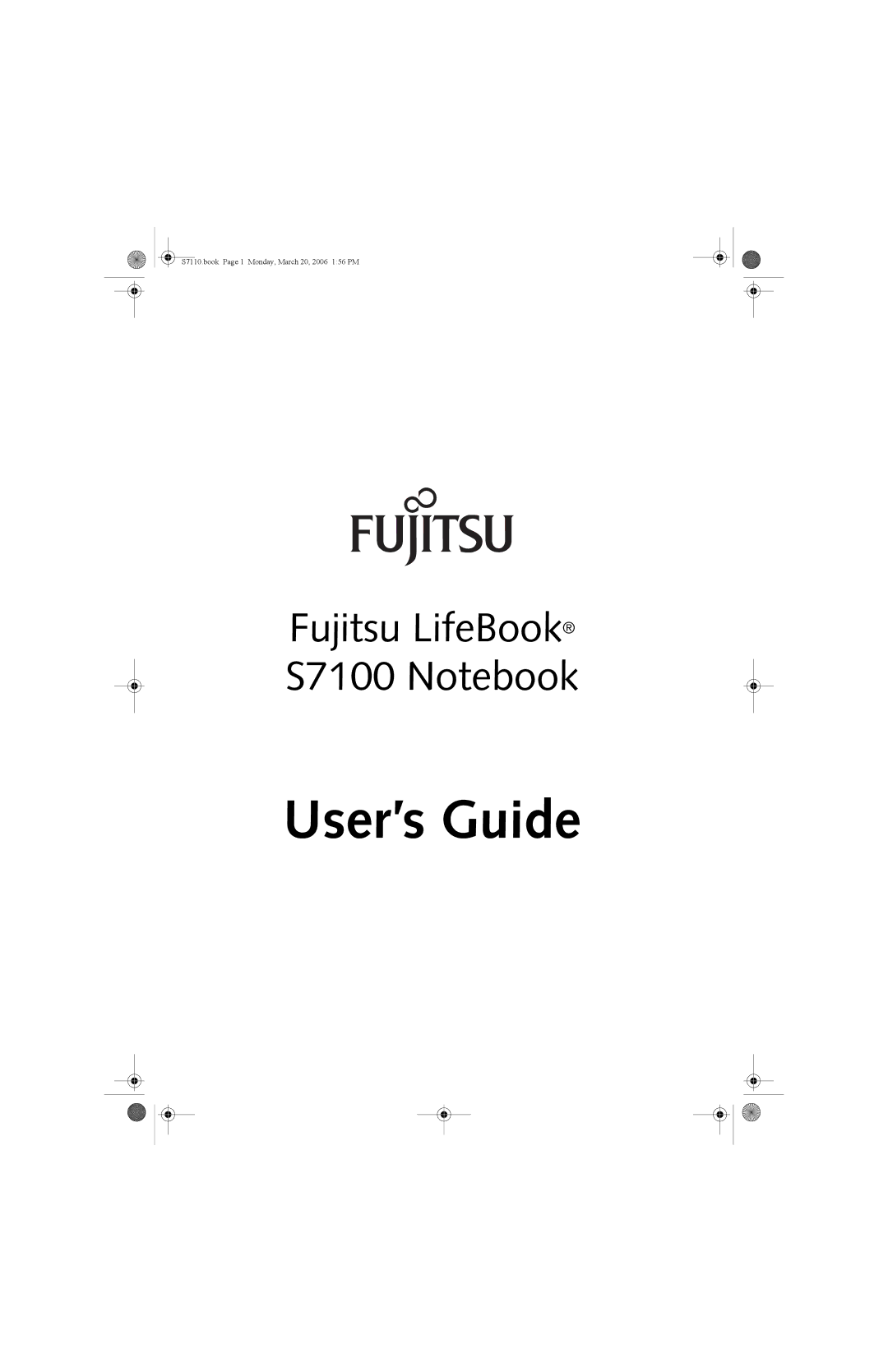 Fujitsu S7100 manual User’s Guide 