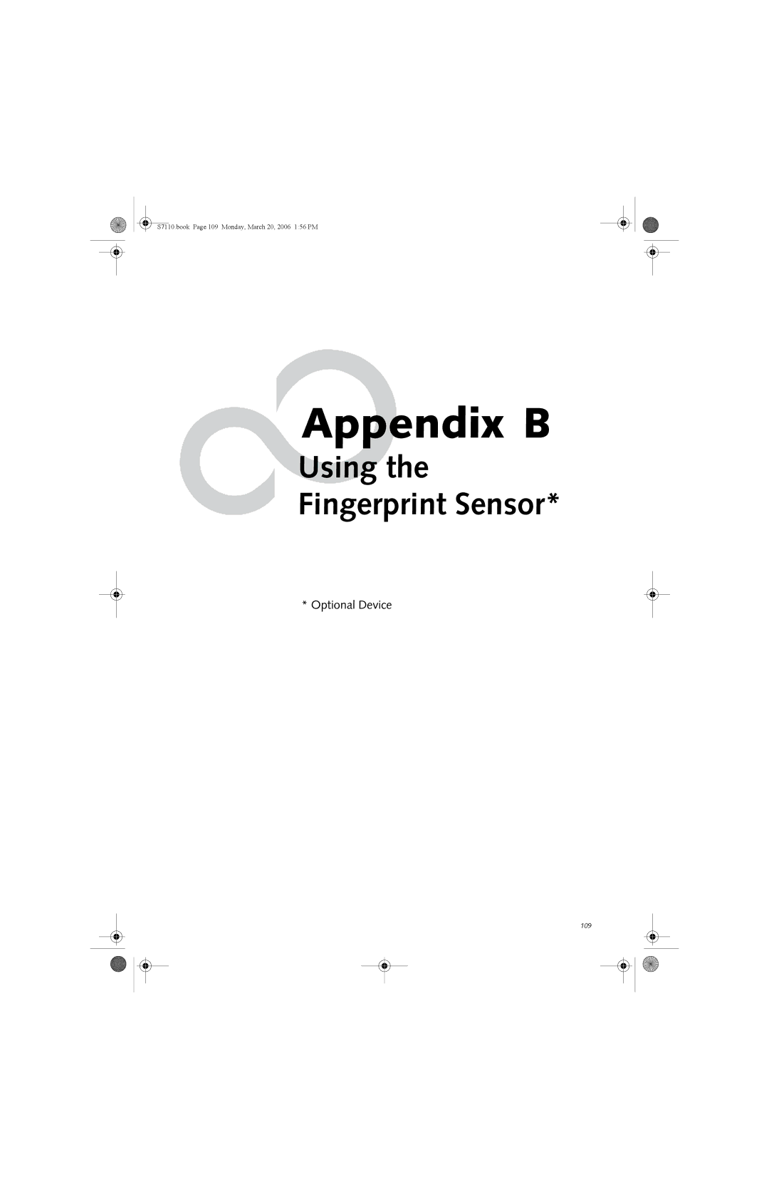 Fujitsu S7100 manual Appendix B 