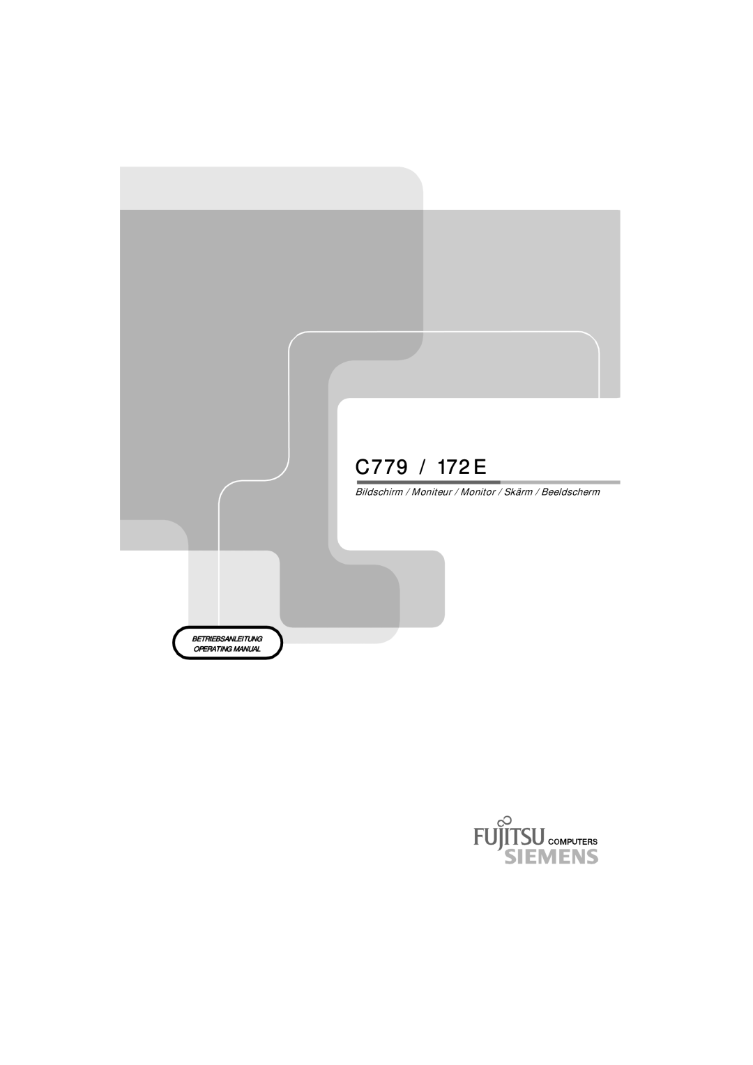 Fujitsu Siemens Computers manual C779 / 172E 