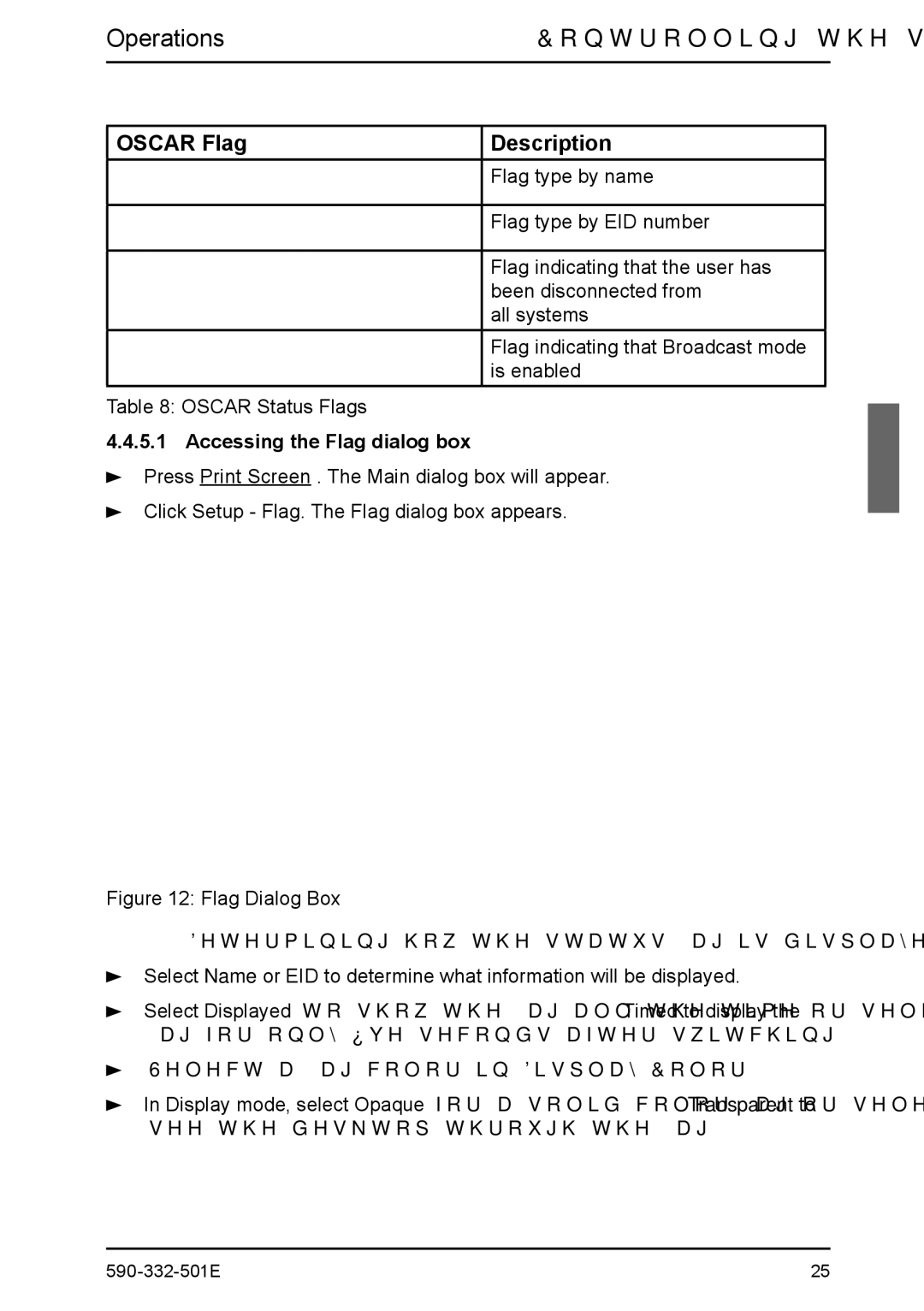 Fujitsu Siemens Computers 2 manual Oscar Flag Description, Accessing the Flag dialog box 