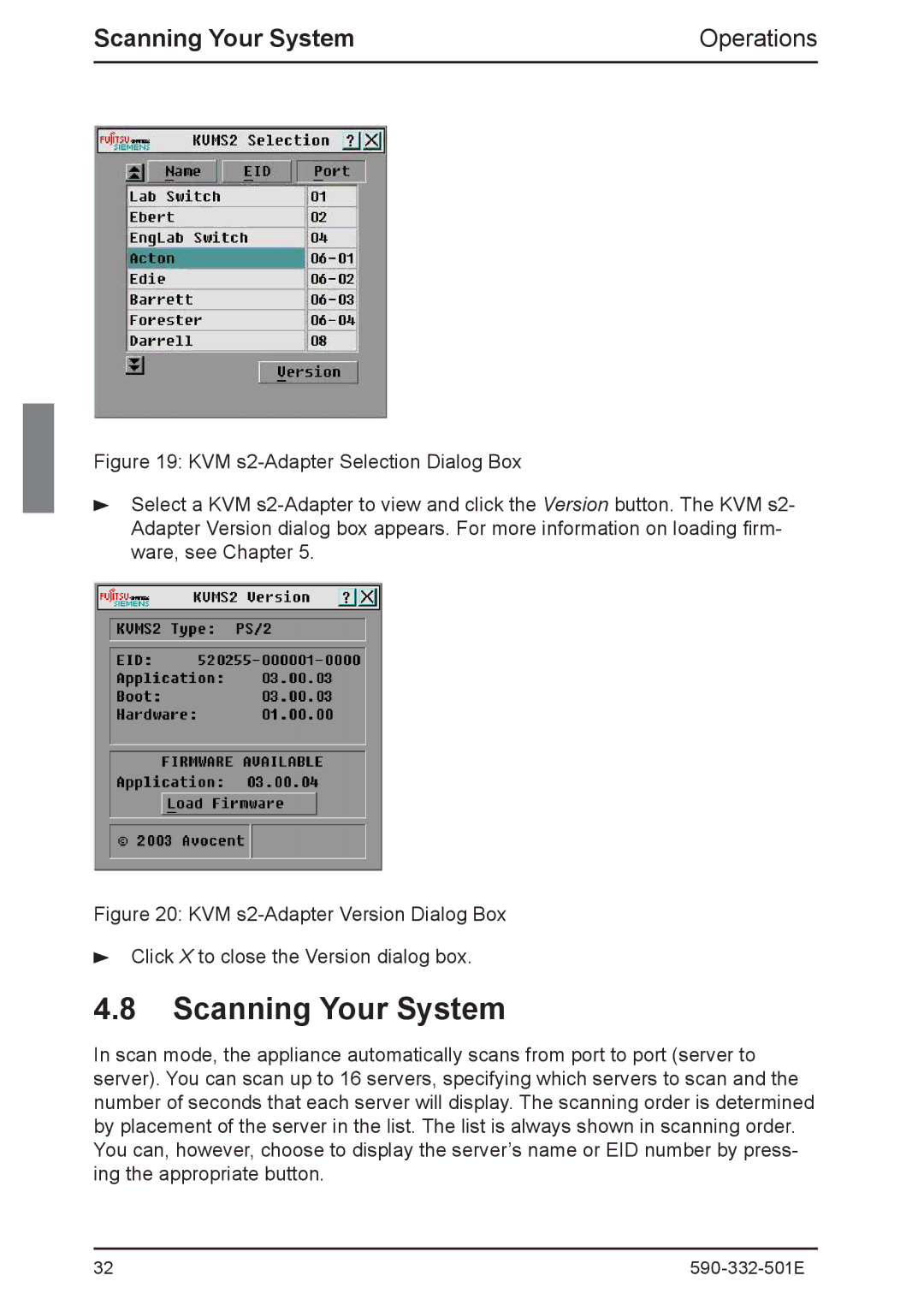 Fujitsu Siemens Computers 2 manual Scanning Your System 