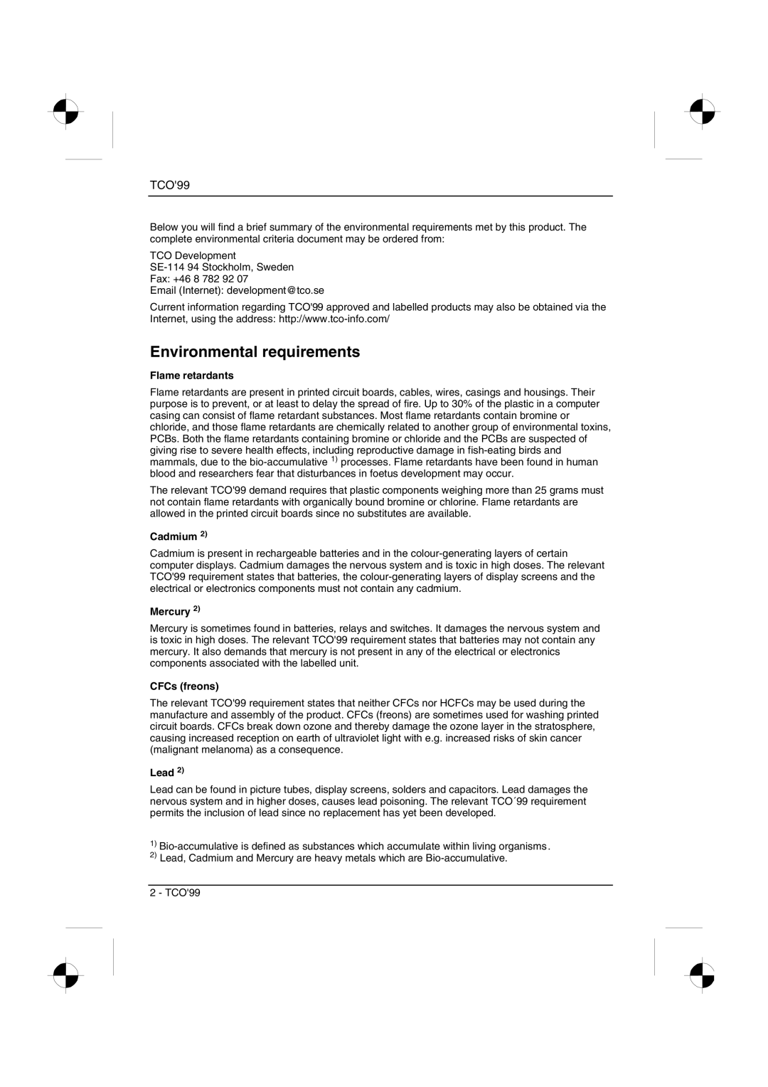 Fujitsu Siemens Computers 4312 FA manual Environmental requirements 