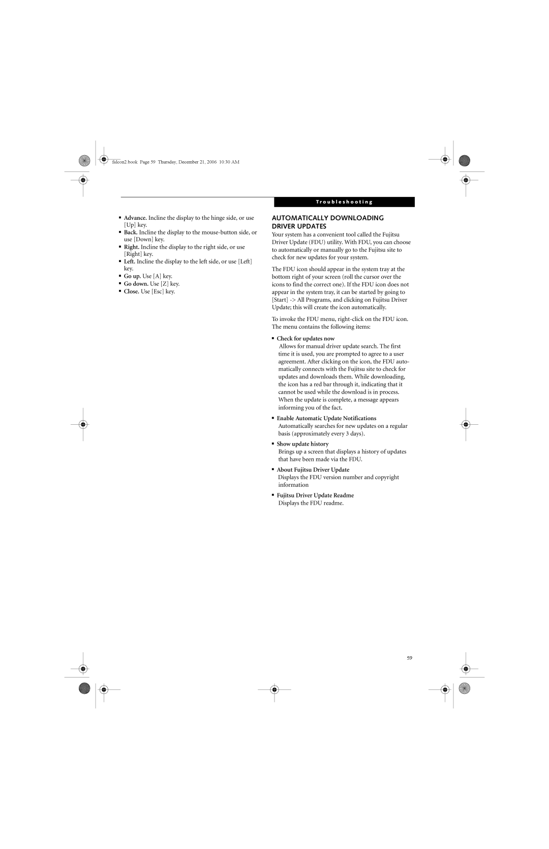 Fujitsu Siemens Computers A3120 manual Automatically Downloading Driver Updates, Check for updates now 