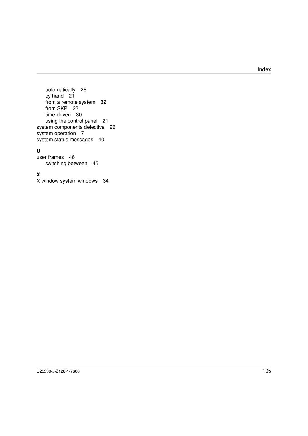 Fujitsu Siemens Computers BS2000/OSD manual 105 