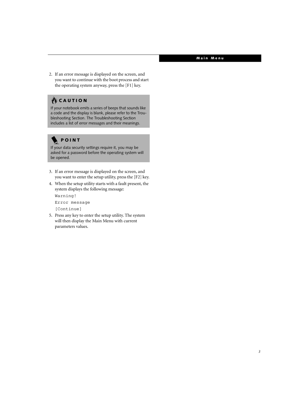 Fujitsu Siemens Computers E-6595, E-6575, E-6555 manual U T I O N 