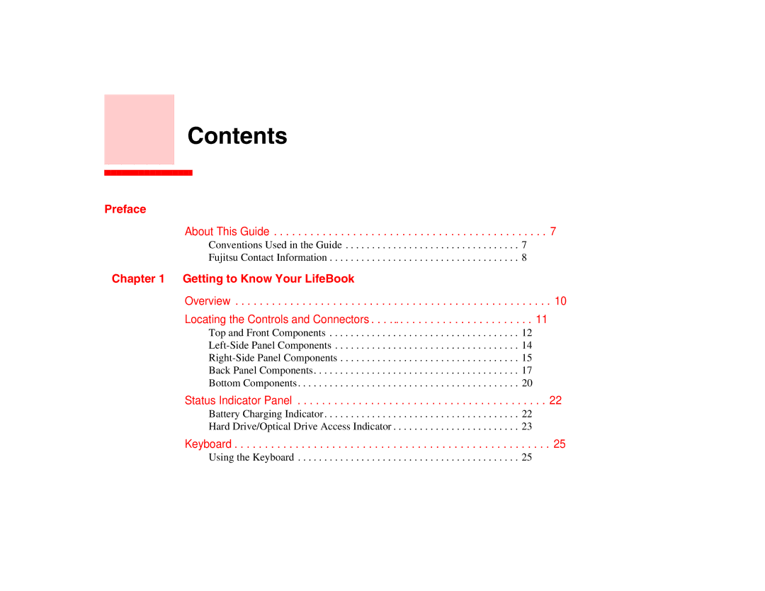 Fujitsu Siemens Computers N6470 manual Contents 