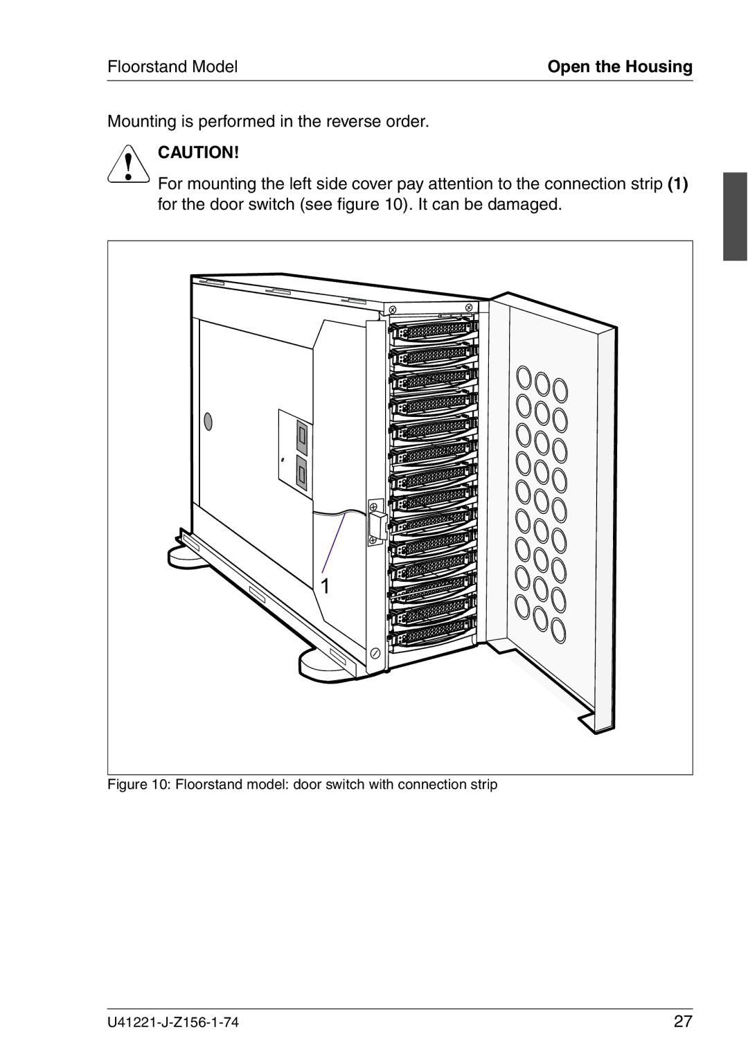 Fujitsu Siemens Computers S60 manual Open the Housing 