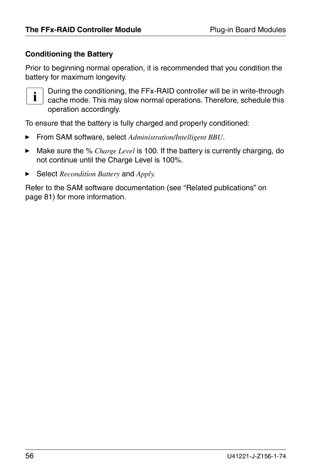 Fujitsu Siemens Computers S60 manual Conditioning the Battery 