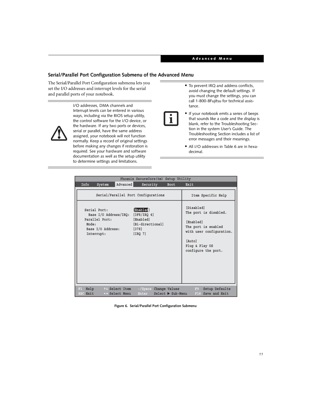 Fujitsu Siemens Computers S7220 manual Info System 