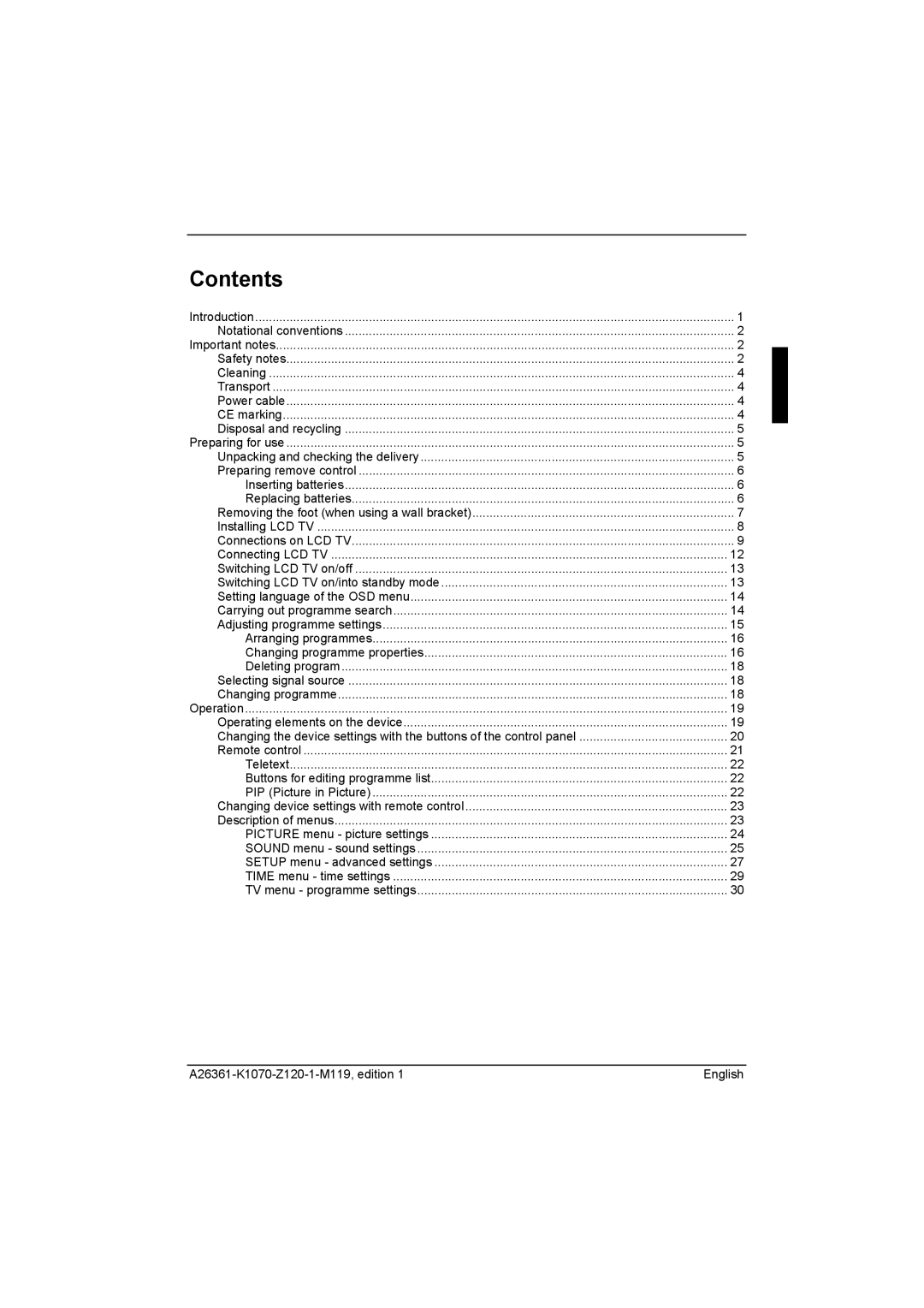 Fujitsu Siemens Computers V40-1 manual Contents 