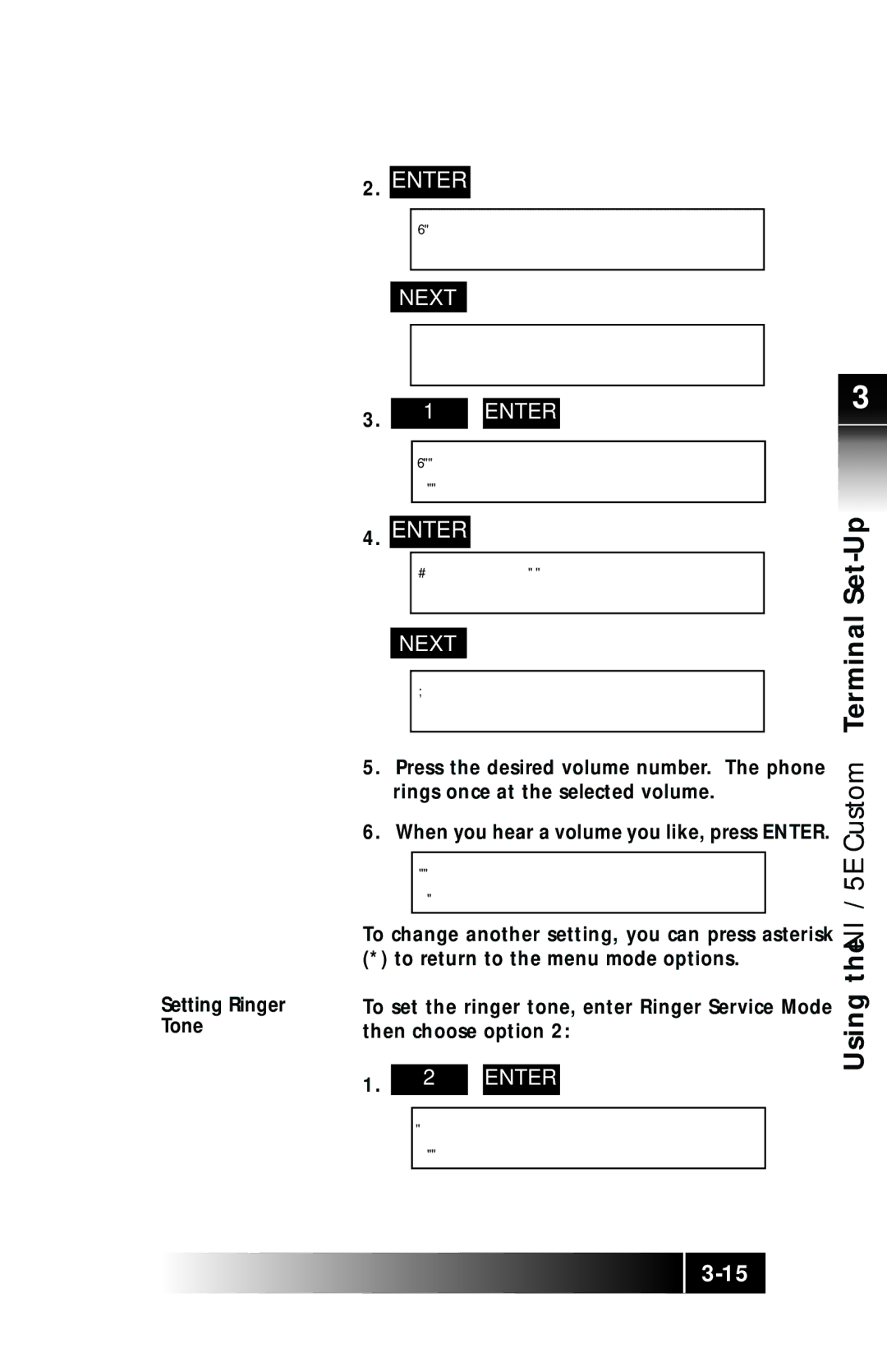 Fujitsu SRS-9924 manual Setting Ringer Tone 