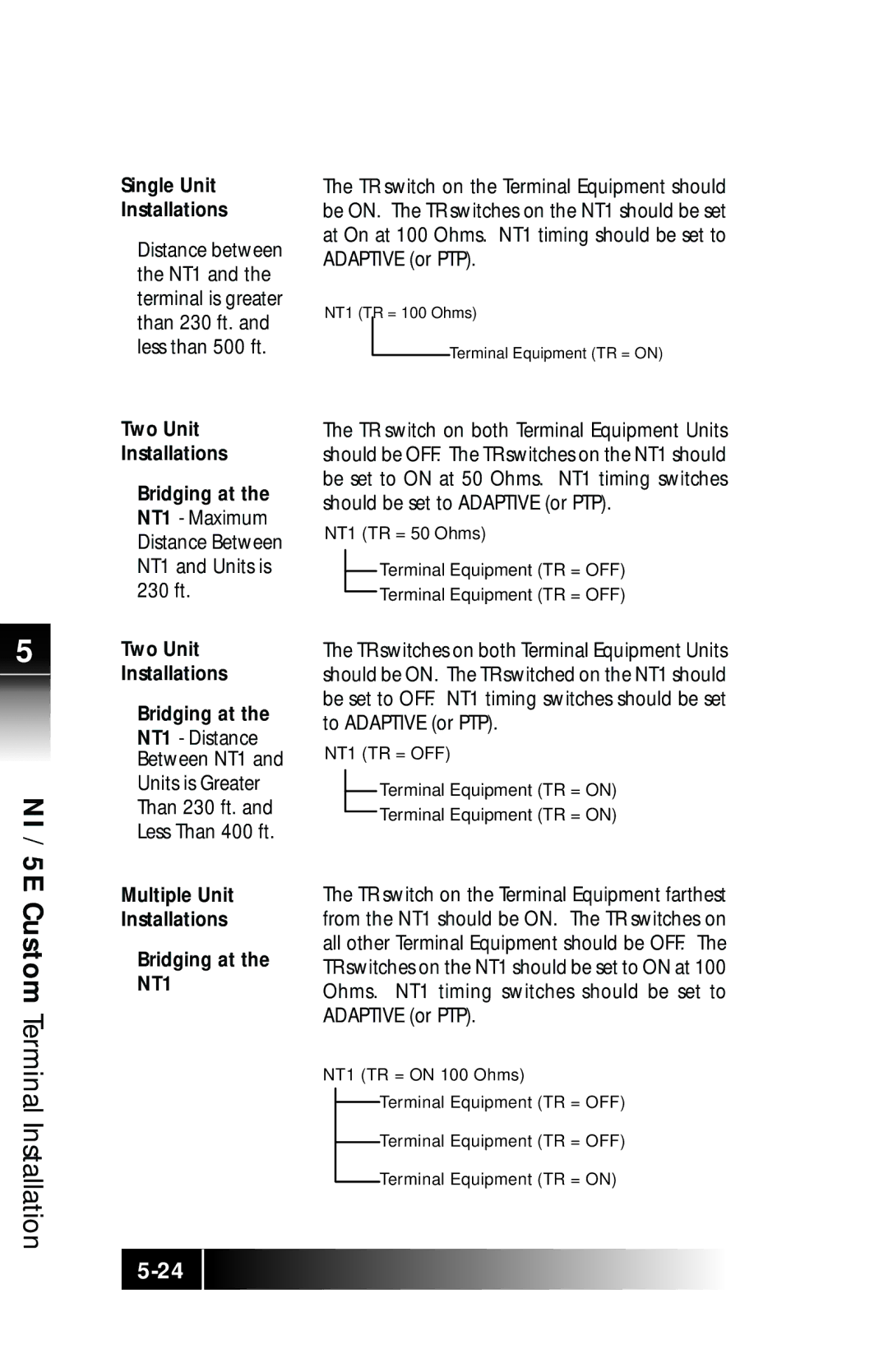 Fujitsu SRS-9924 manual Single Unit Installations, Two Unit Installations 