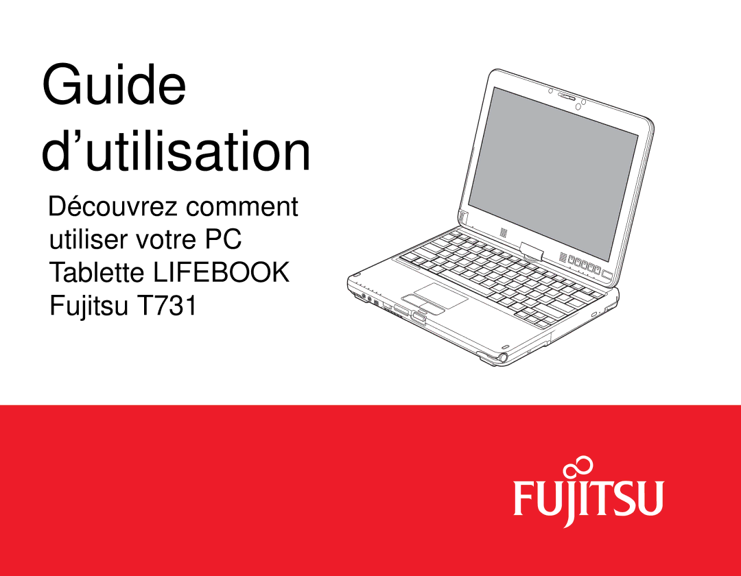 Fujitsu T731 manual Guide d’utilisation 