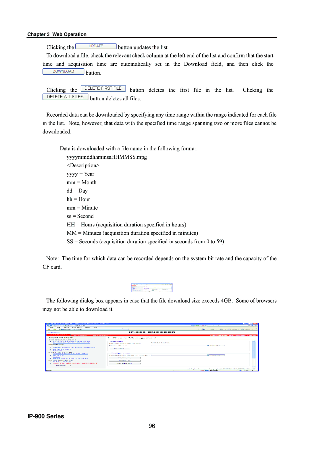 Fujitsu V01 manual IP-900 Series 