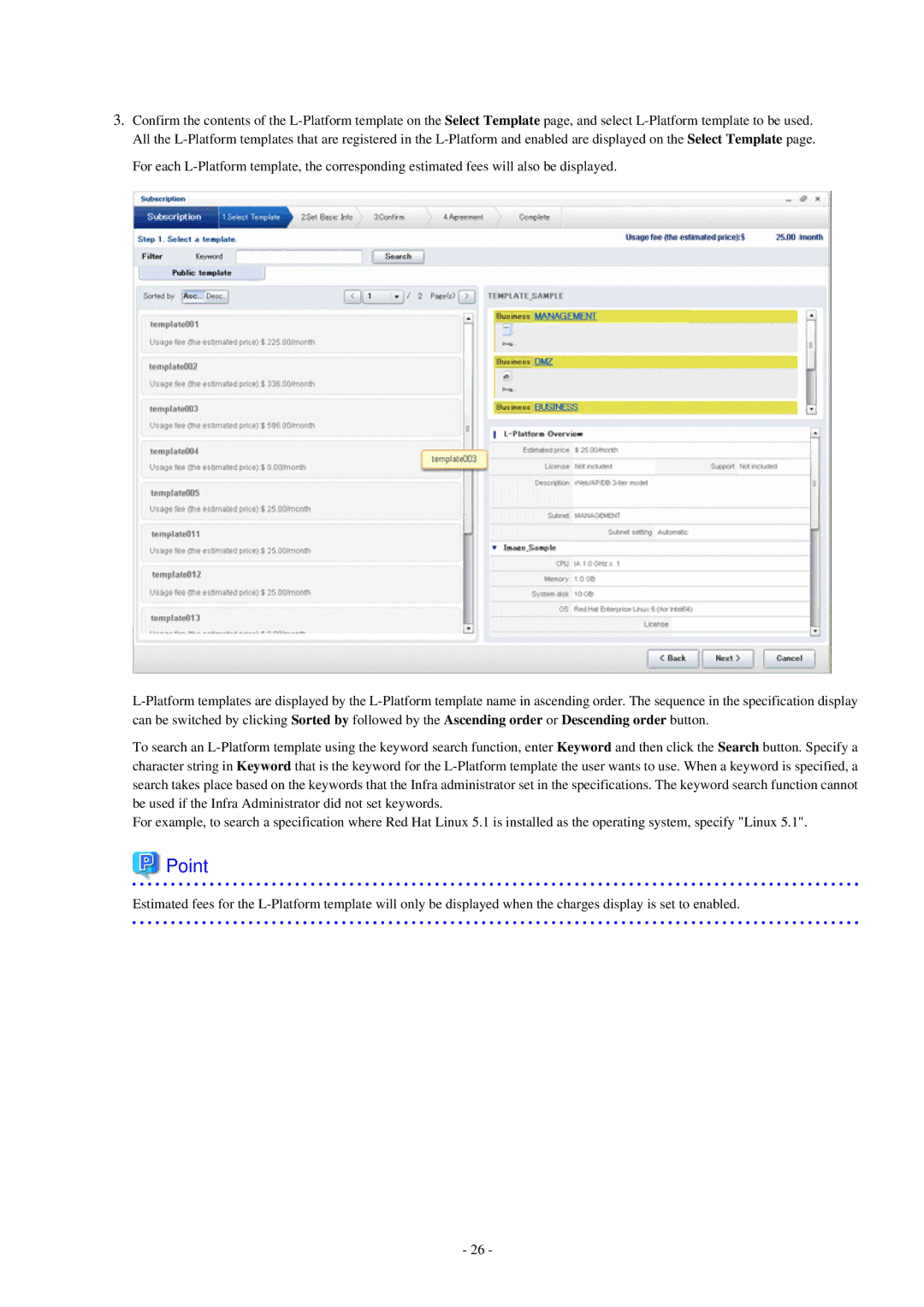 Fujitsu V3.0.0 manual Point 