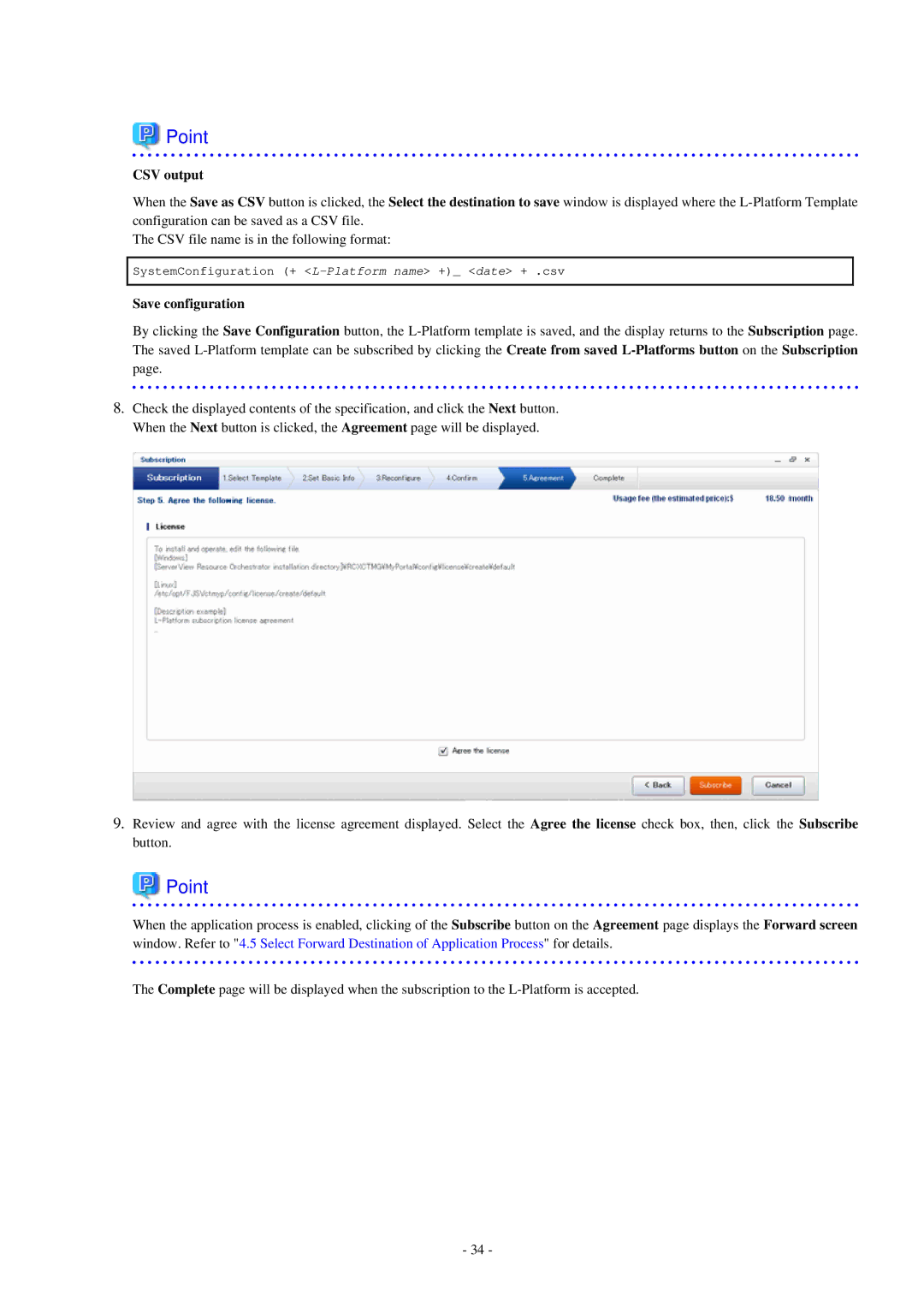 Fujitsu V3.0.0 manual CSV output 