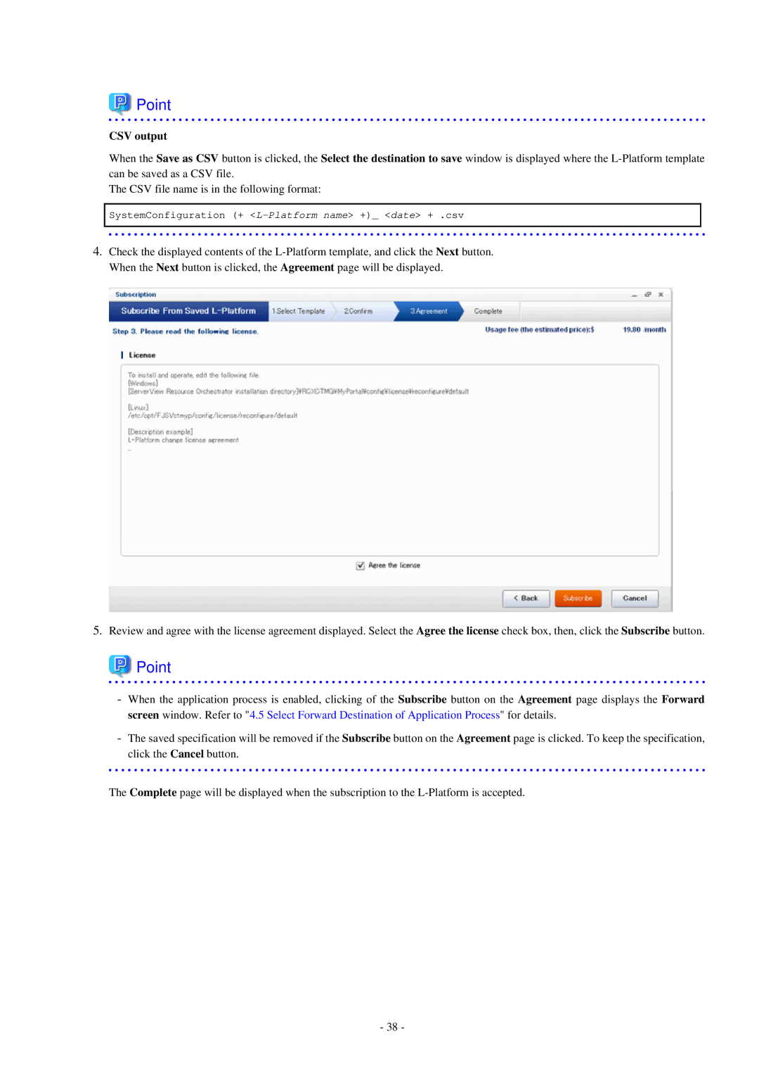 Fujitsu V3.0.0 manual CSV output 