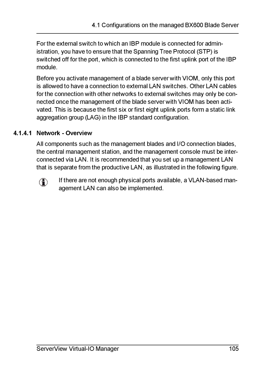 Fujitsu V3.1 manual Network Overview 