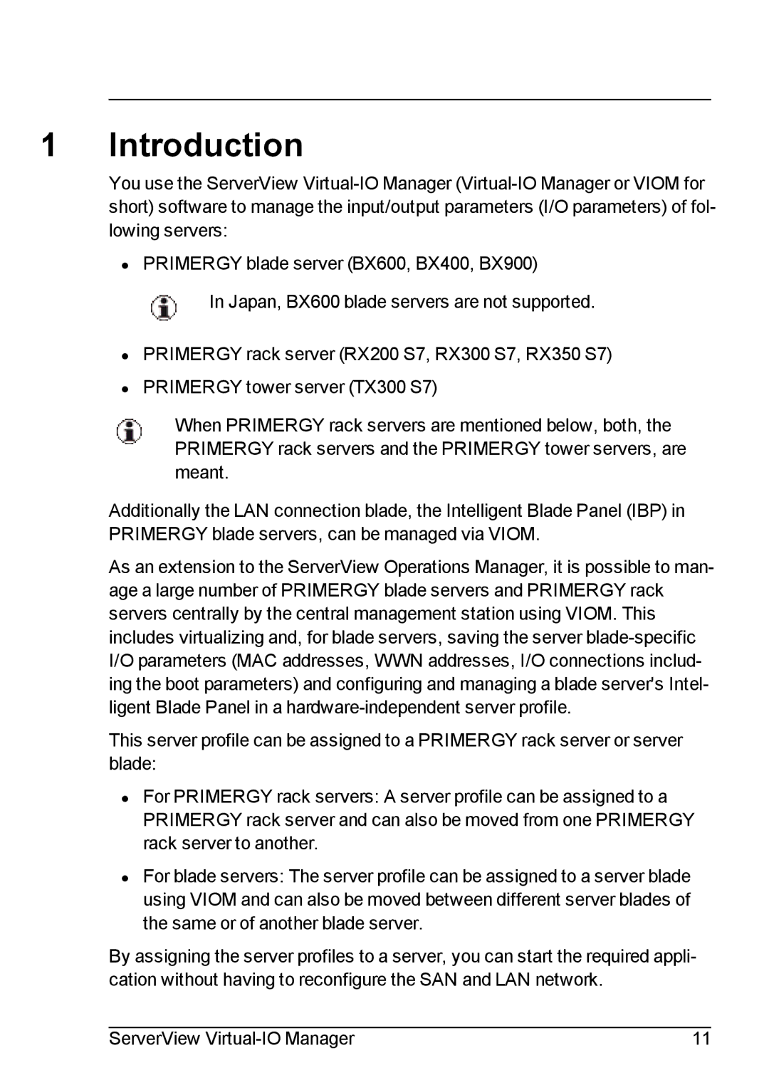 Fujitsu V3.1 manual Introduction 