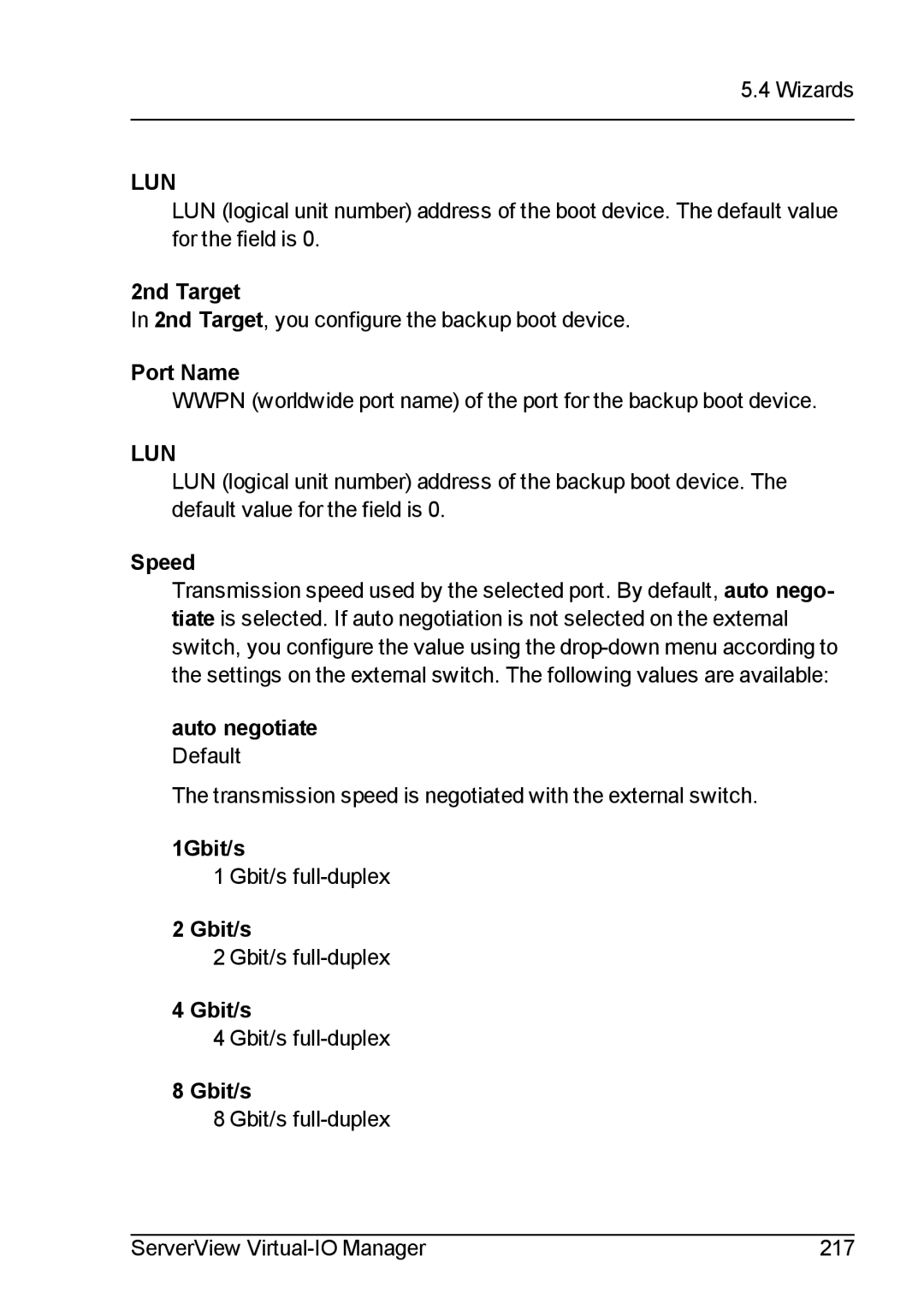 Fujitsu V3.1 manual 2nd Target, you configure the backup boot device 