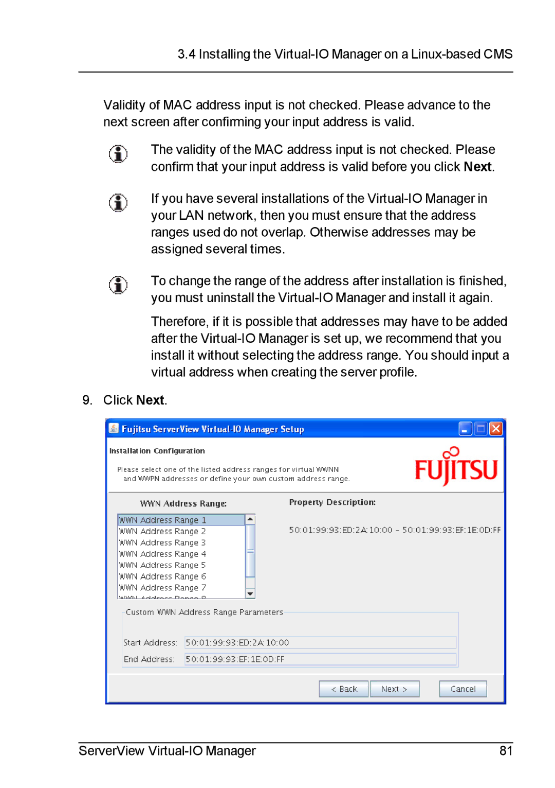 Fujitsu V3.1 manual 